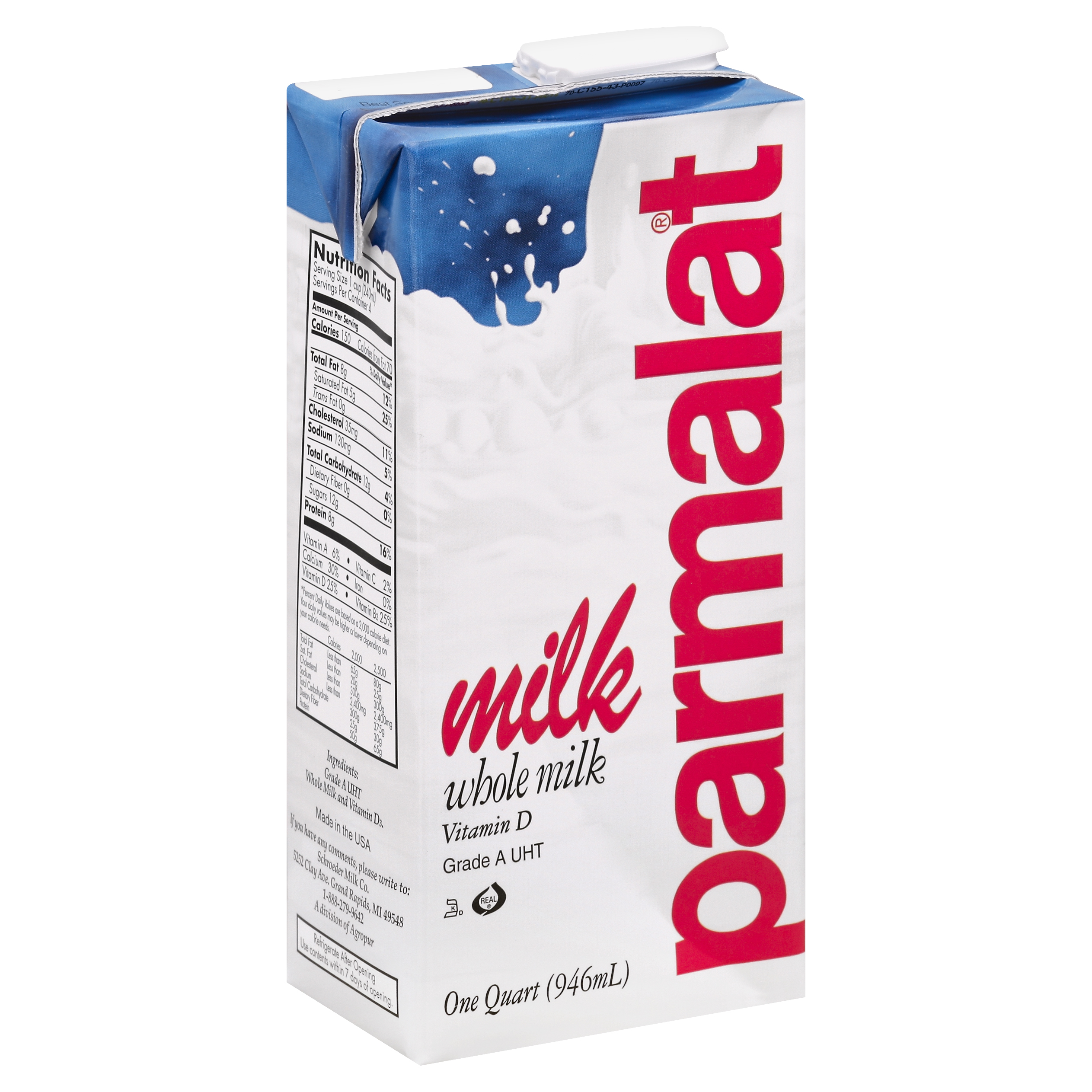 Parmalat Milk 1 Qt