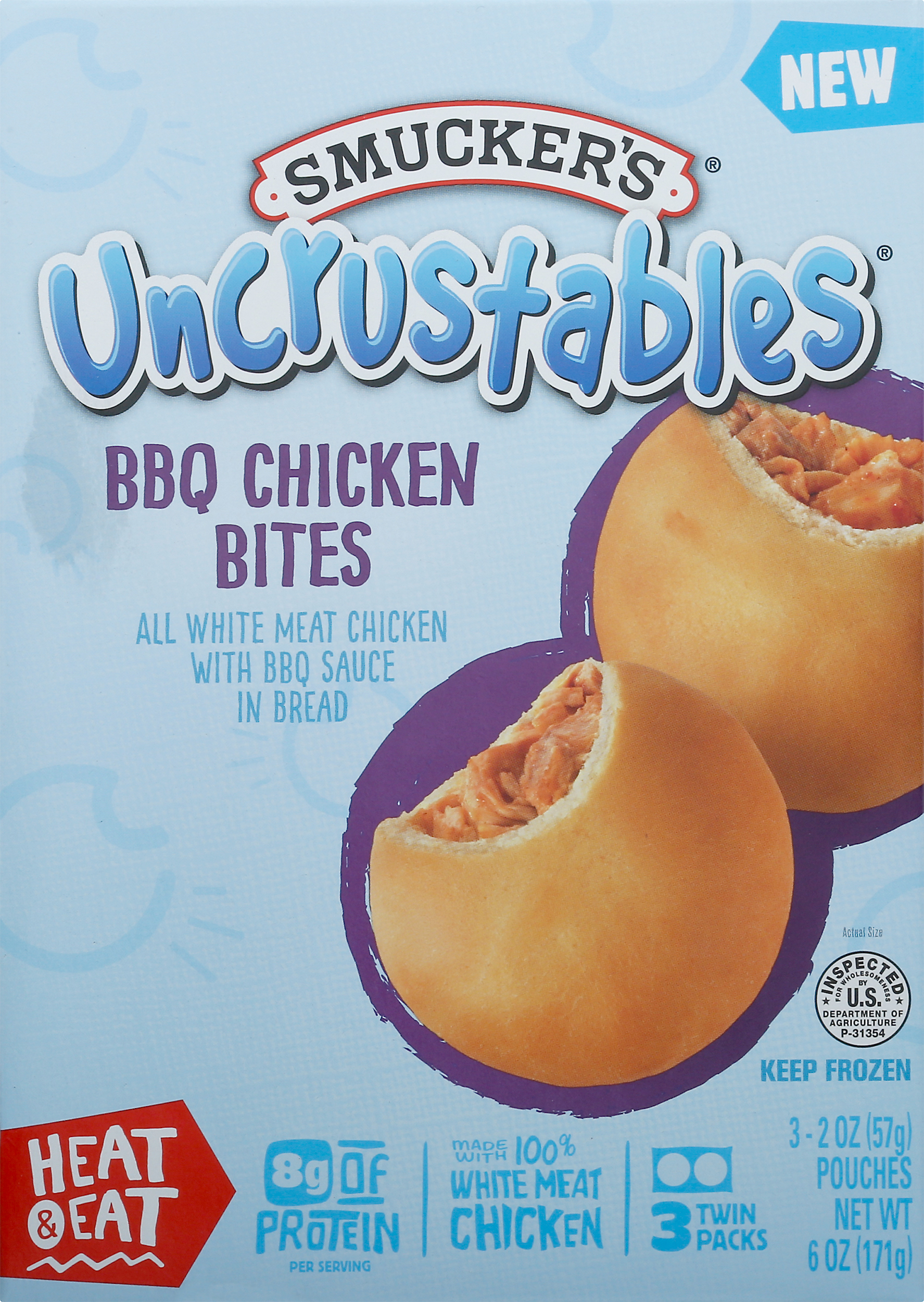 Bites, BBQ Chicken, 3 Twin Packs