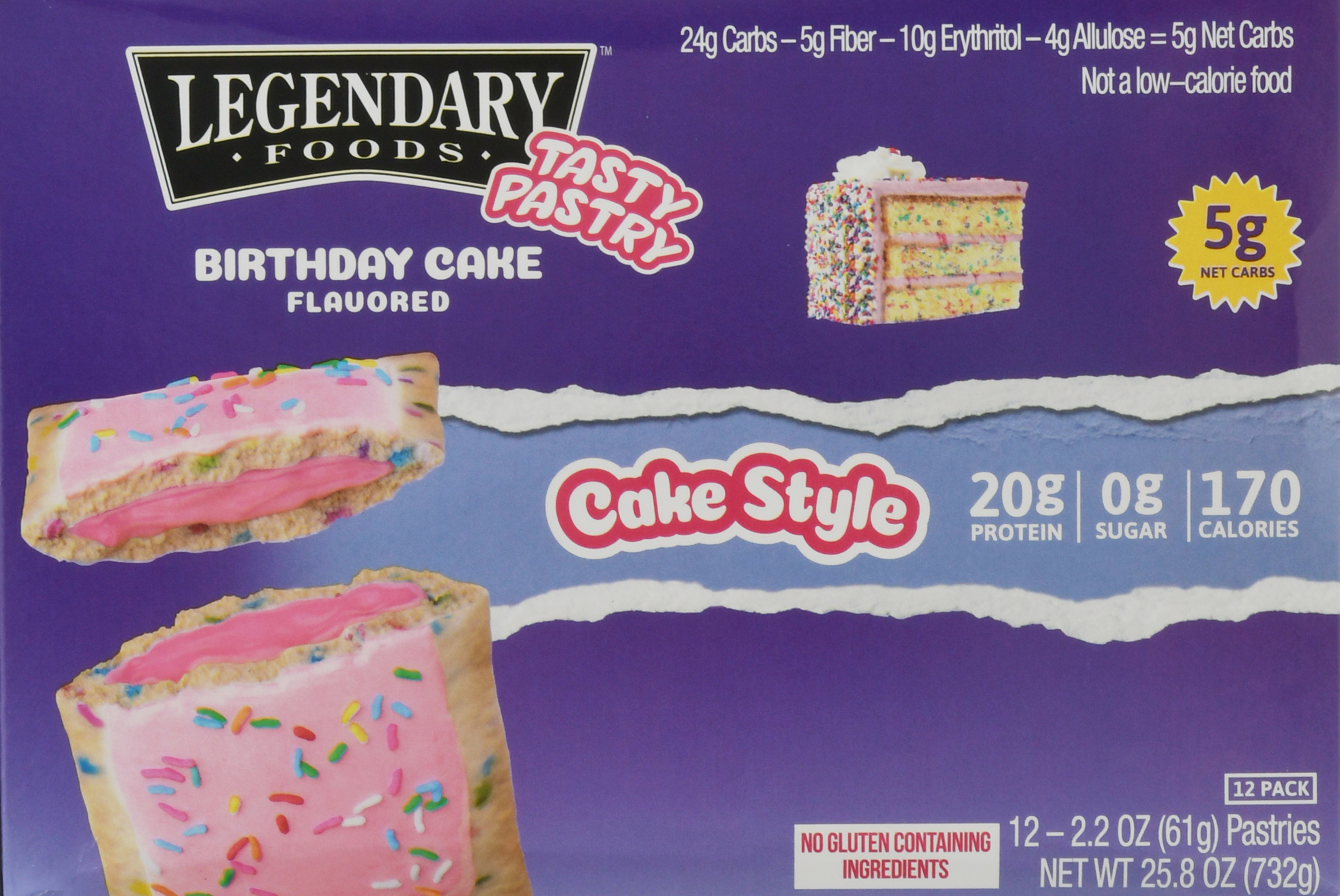 Tasty Pastry, Birthday Cake Flavored