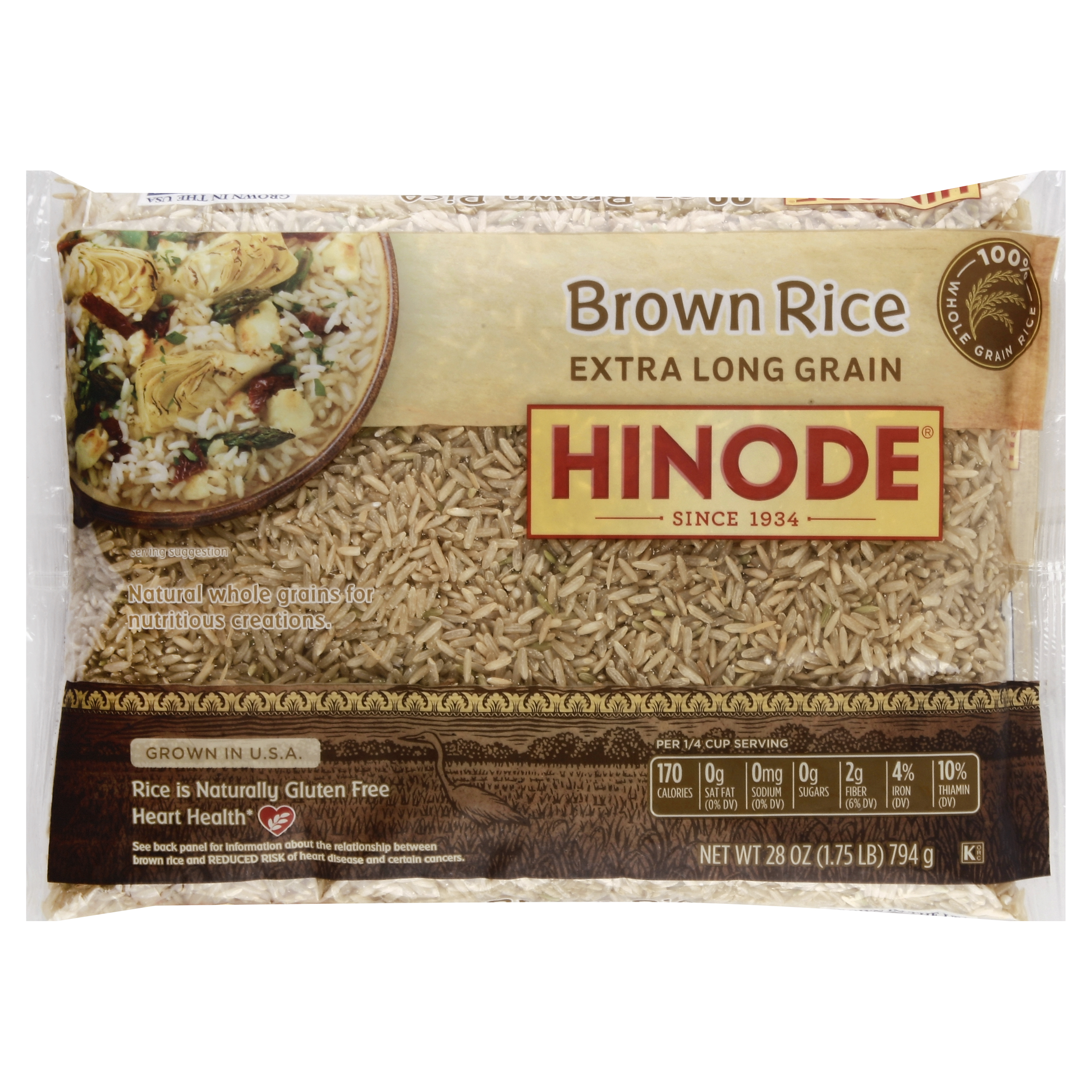 Hinode Brown Rice 28 Oz
