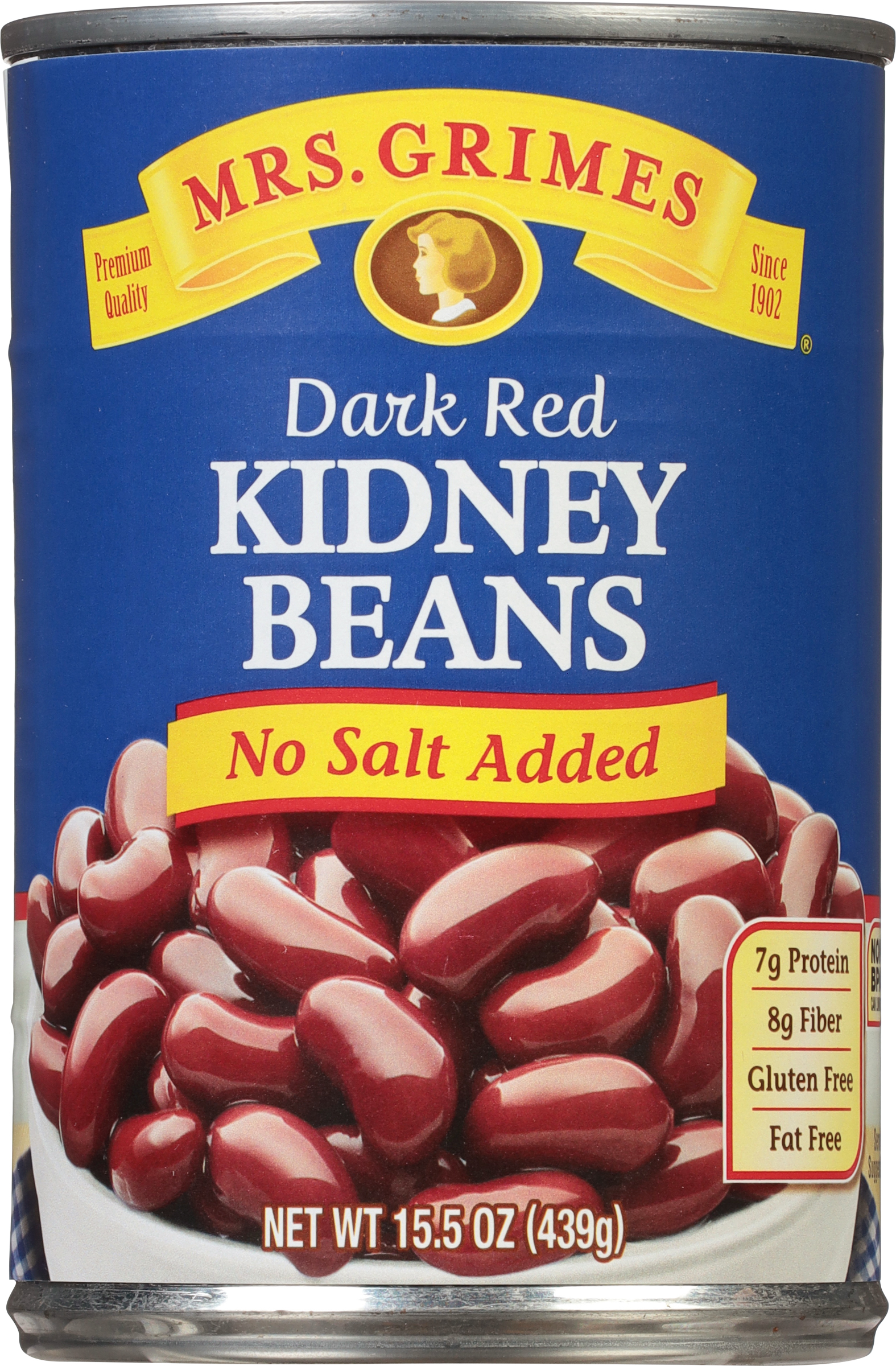Kidney Beans, No Salt Added, Dark Red