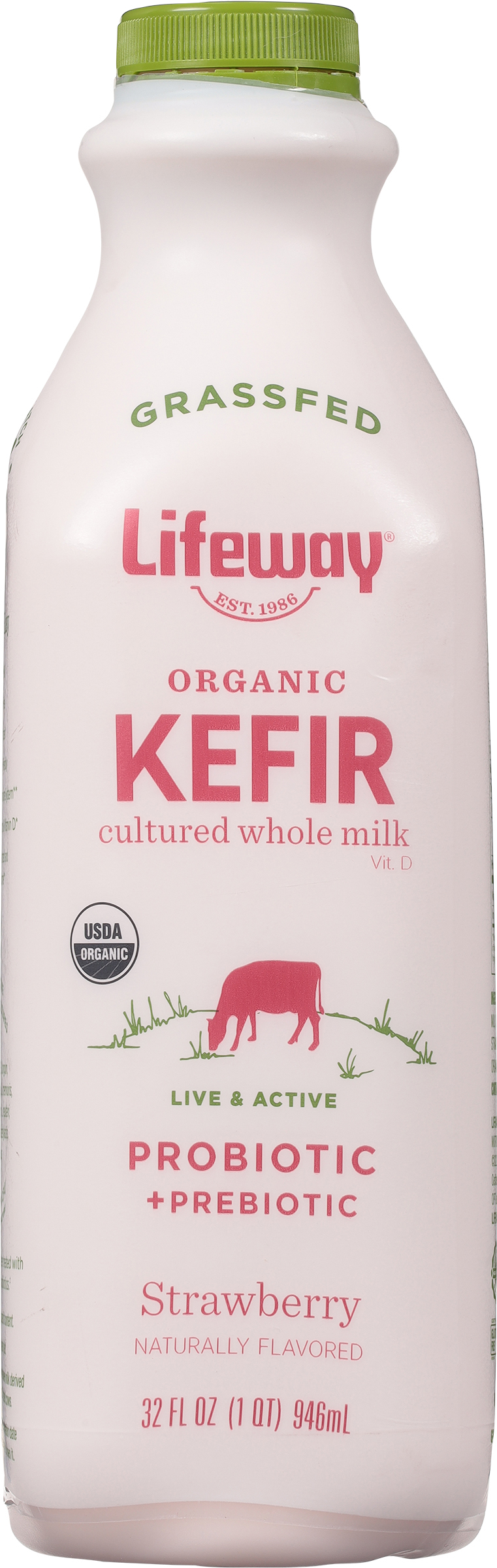 Kefir, Organic, Strawberry
