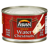 Asian Gourmet Diced Water Chestnuts 8 Oz image