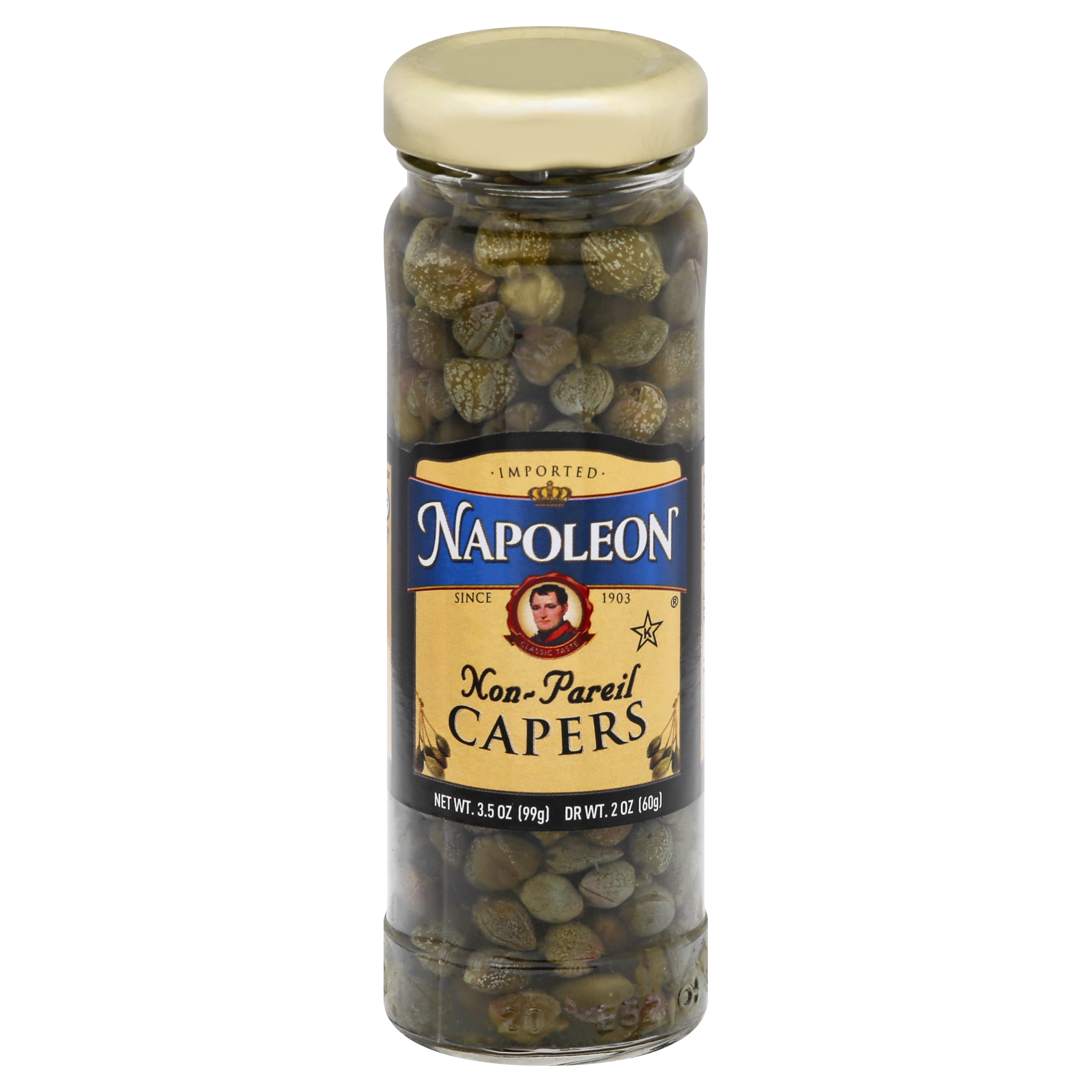 Napoleon Non-pareil Capers 3.5 Oz