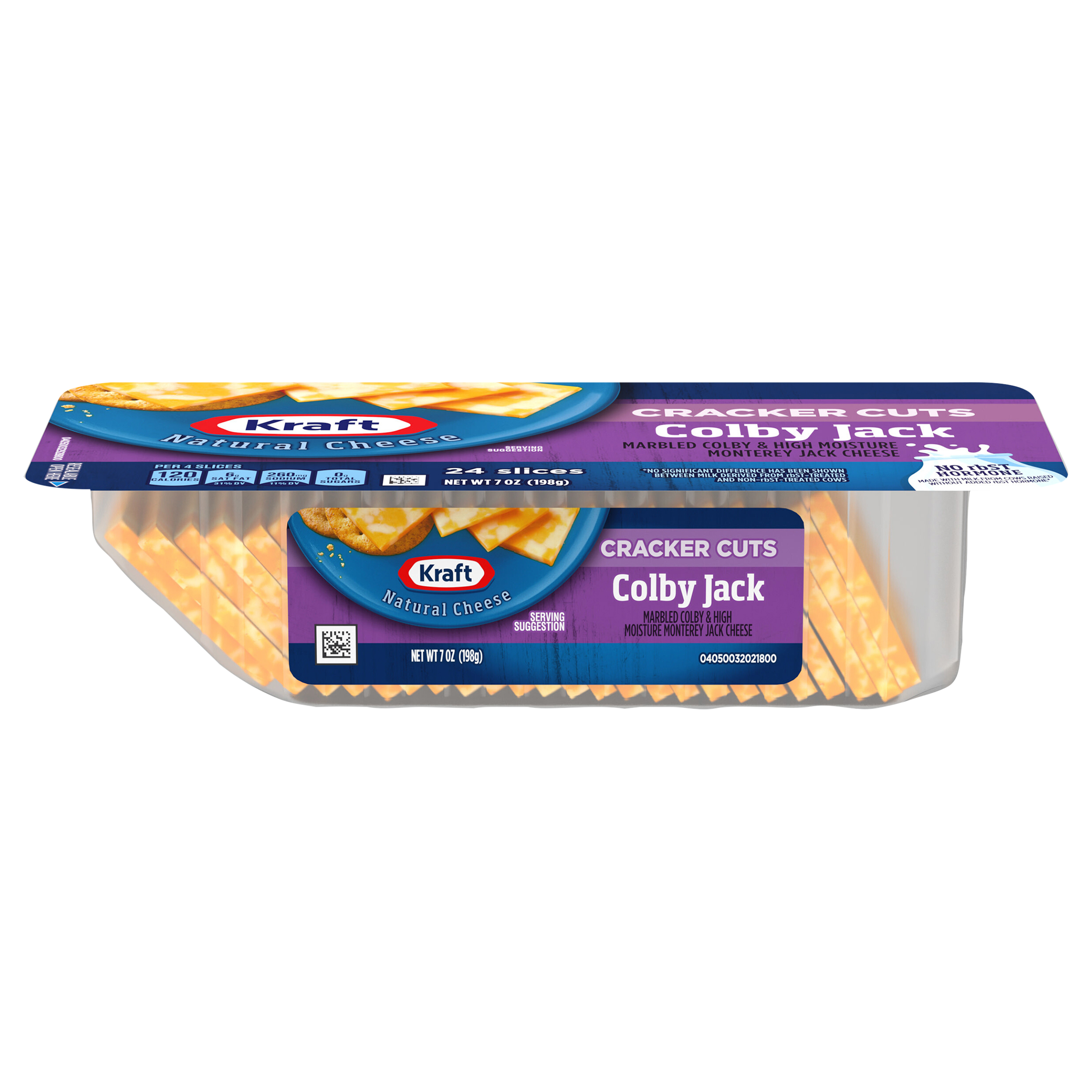 Cheese Slices, Colby Jack, Cracker Cuts