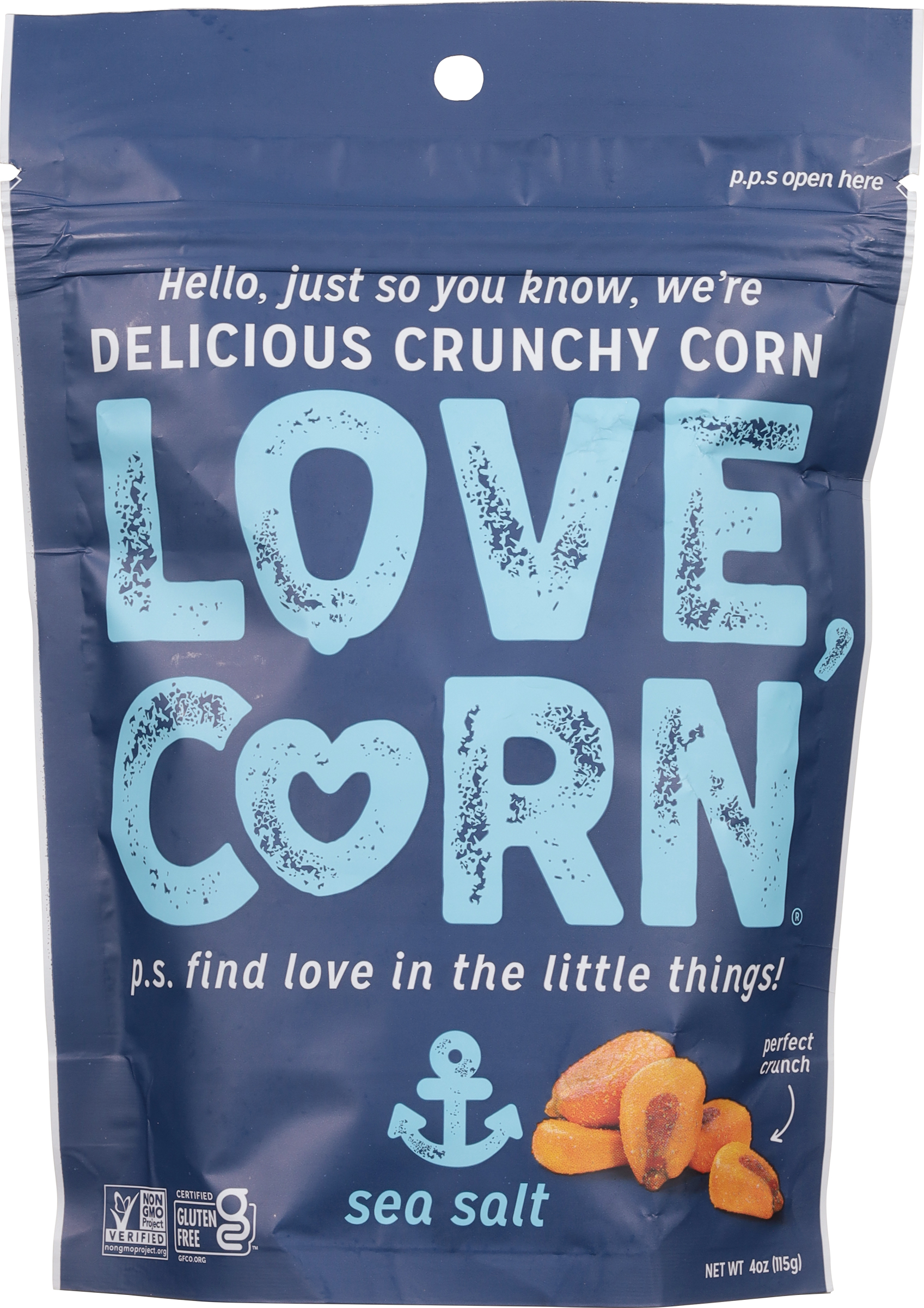 Crunchy Corn, Sea Salt