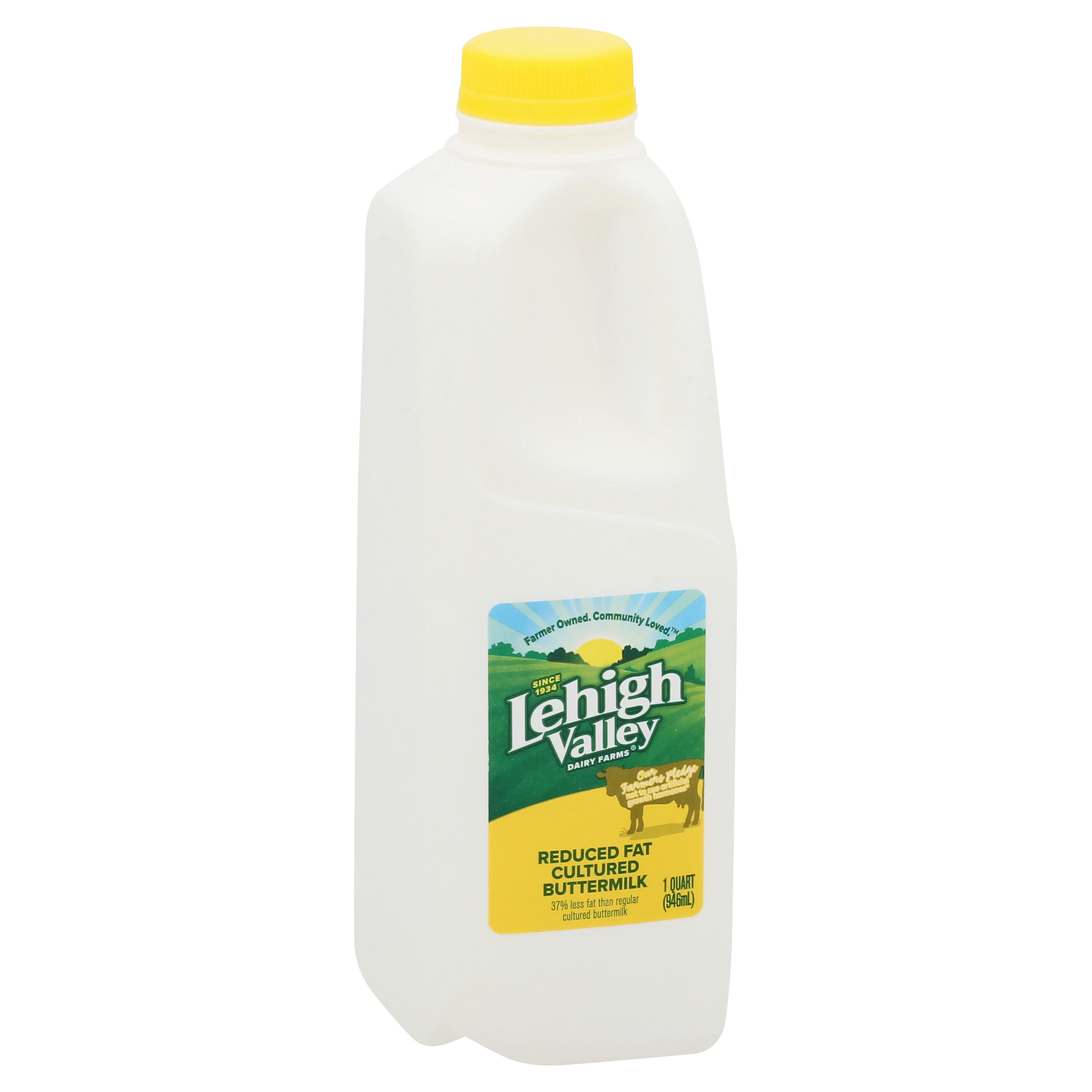 Lehigh Valley Dairy Farms Reduced Fat Cultured Buttermilk 1 Qt