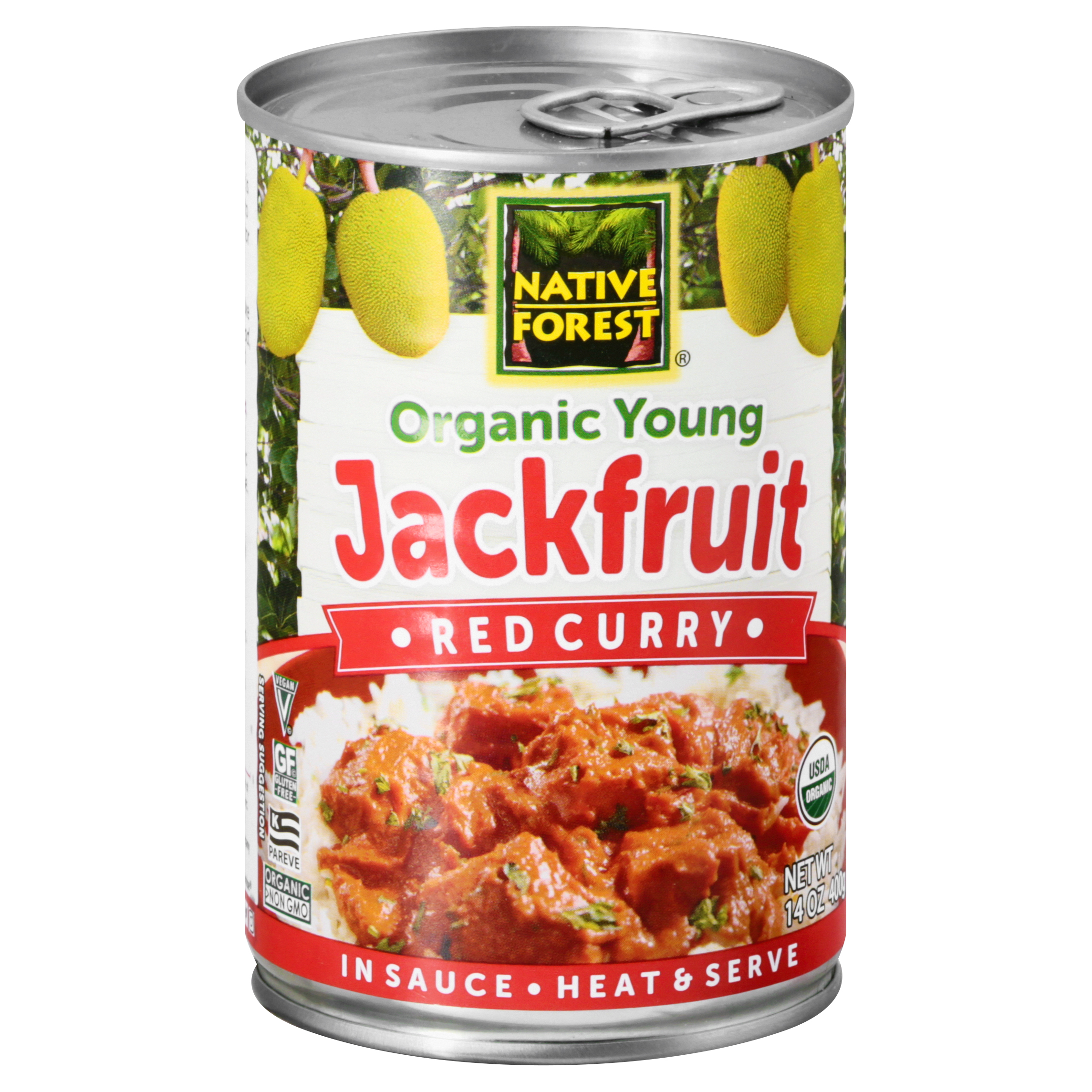 Native Forest Organic Young Red Curry In Sauce Jackfruit 14 Oz