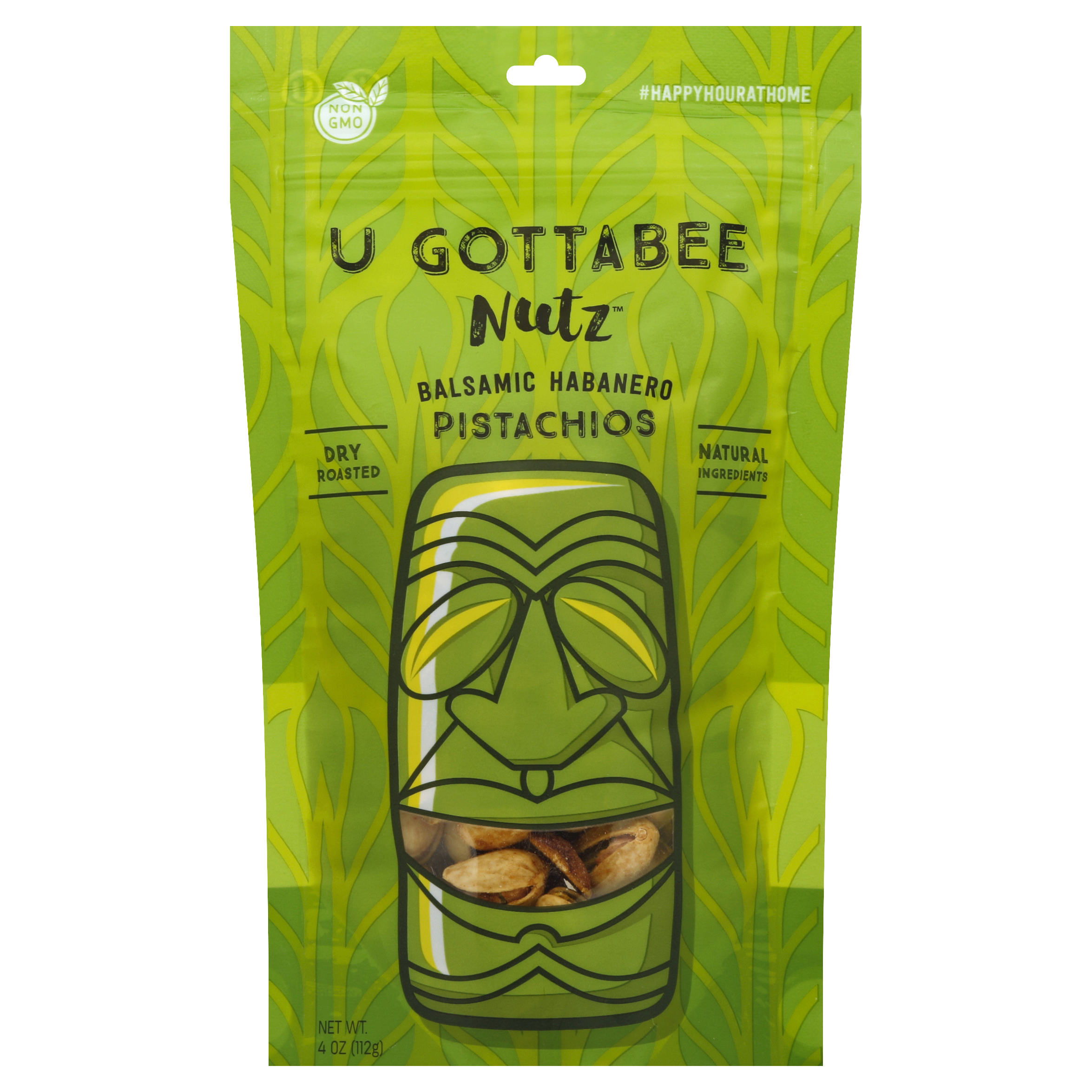U Gottabee Nutz Pistachios 4 Oz
