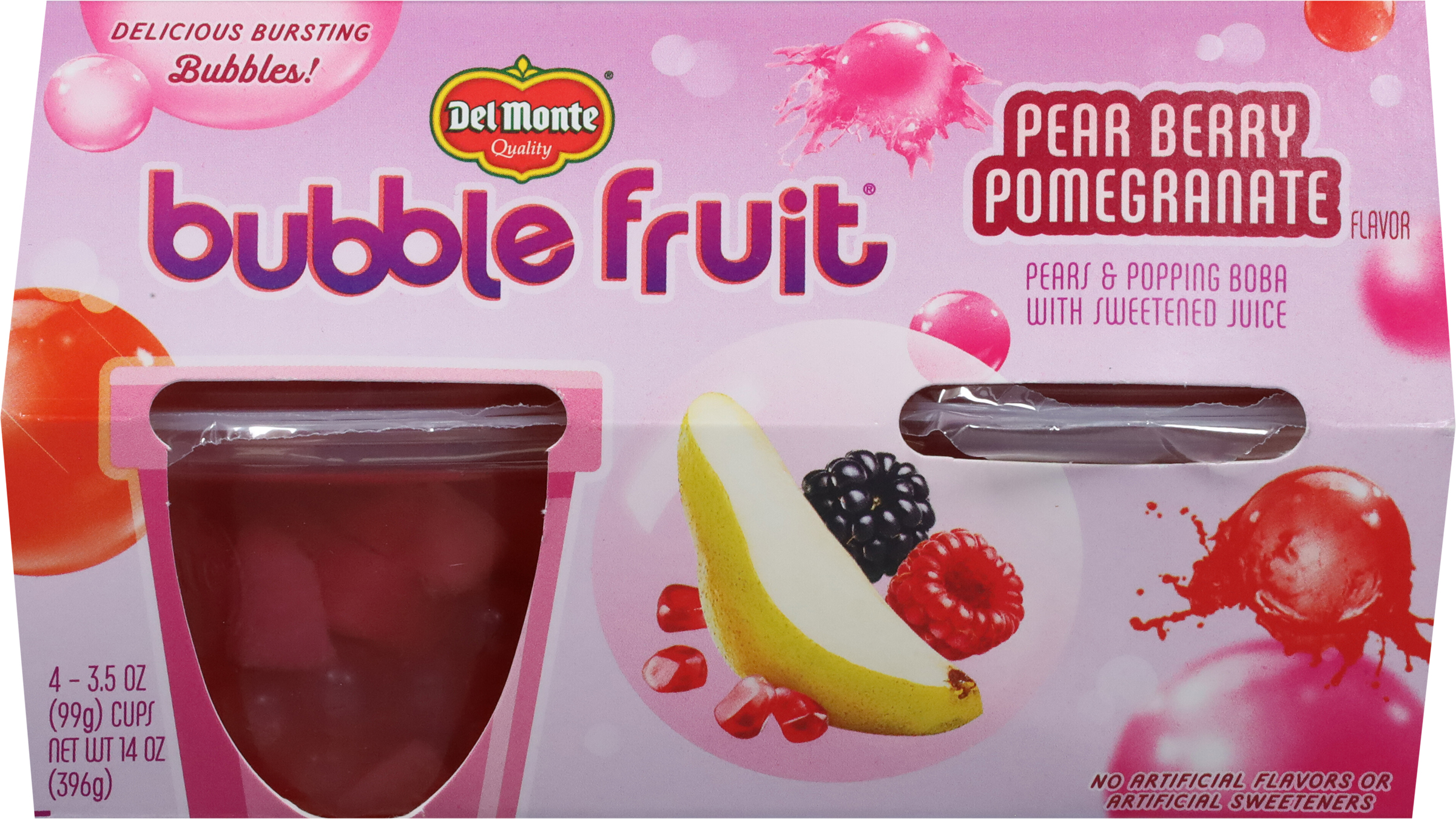 Bubble Fruit, Pear Berry Pomegranate