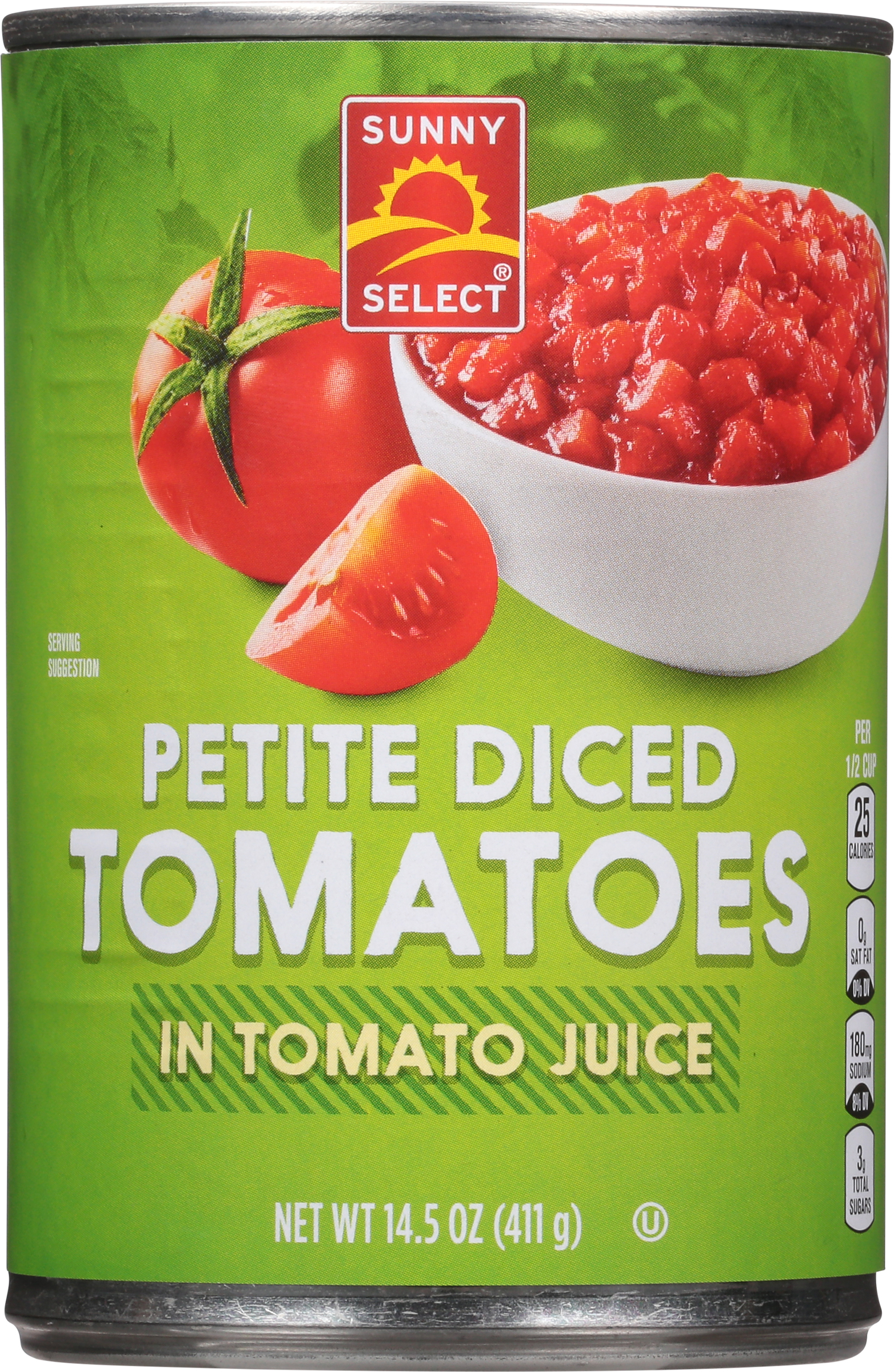 Tomatoes in Tomato Juice, Petite Diced