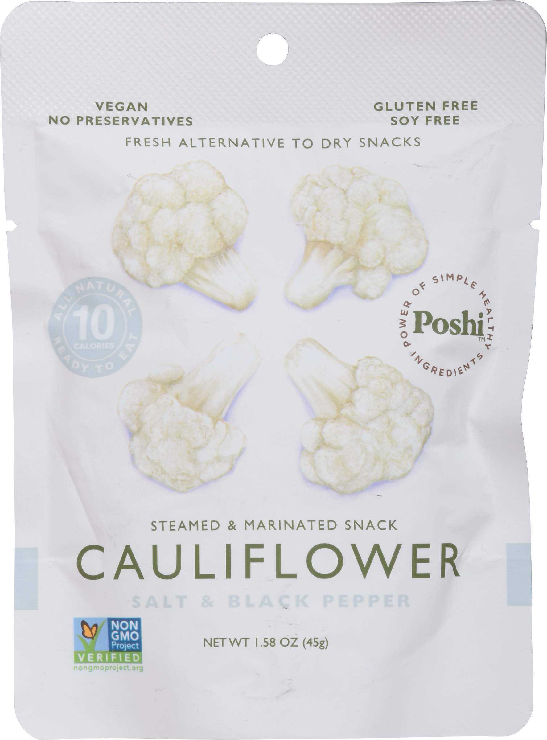 Cauliflower, Salt & Black Pepper
