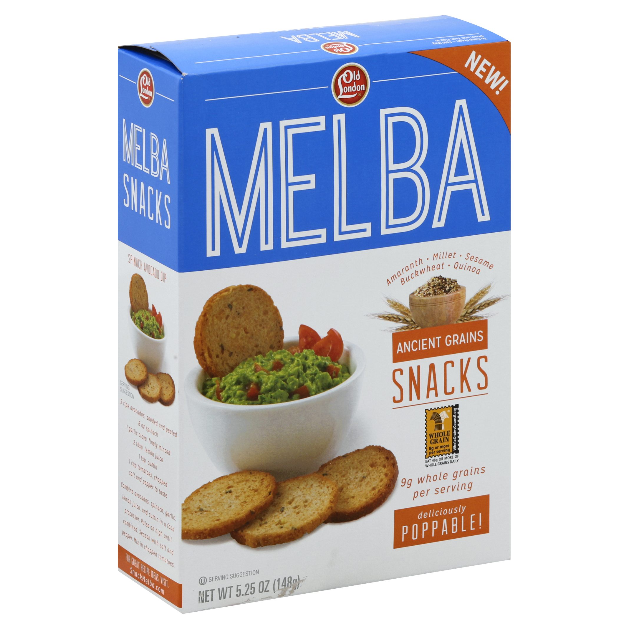 Old London Melba Snacks 5.25 Oz