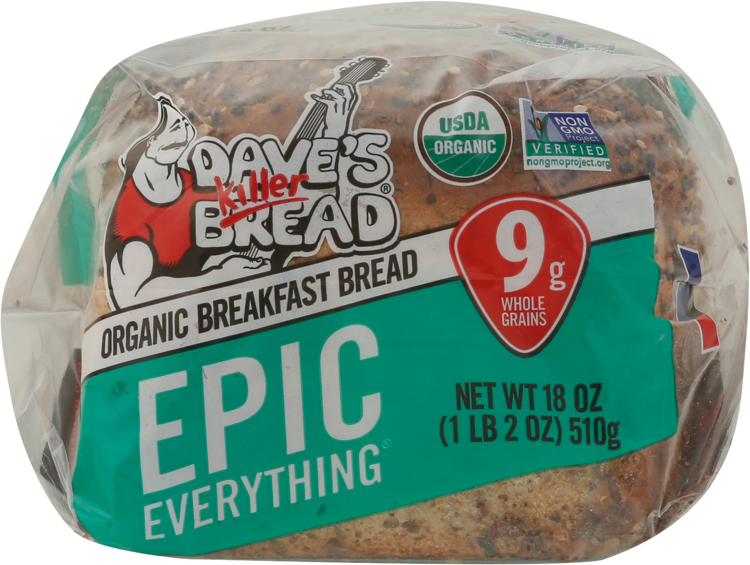 Breakfast Bread, Organic, Epic Everything