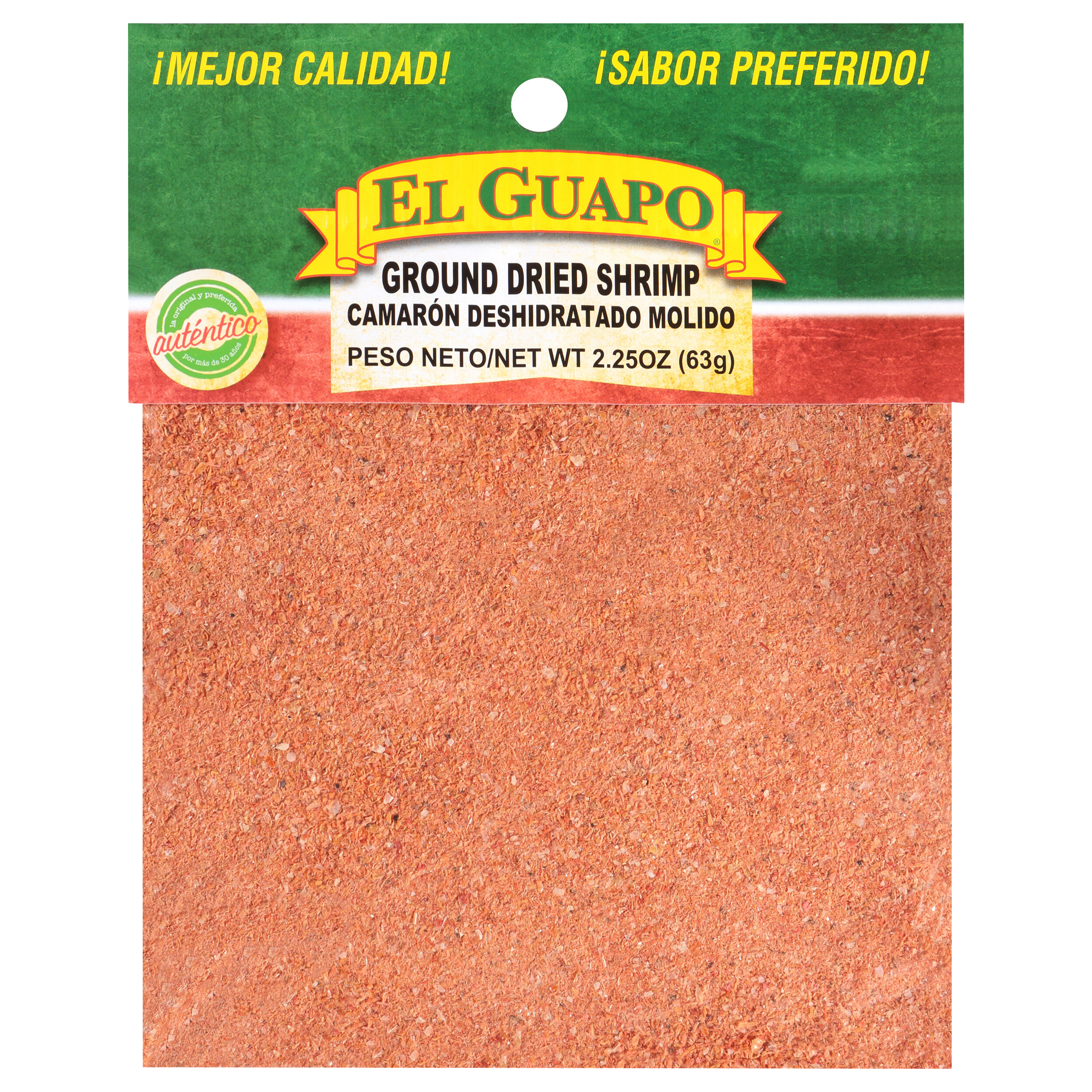 El Guapo Ground Dried Shrimp (camaron Seco Molido), 2.25 Oz