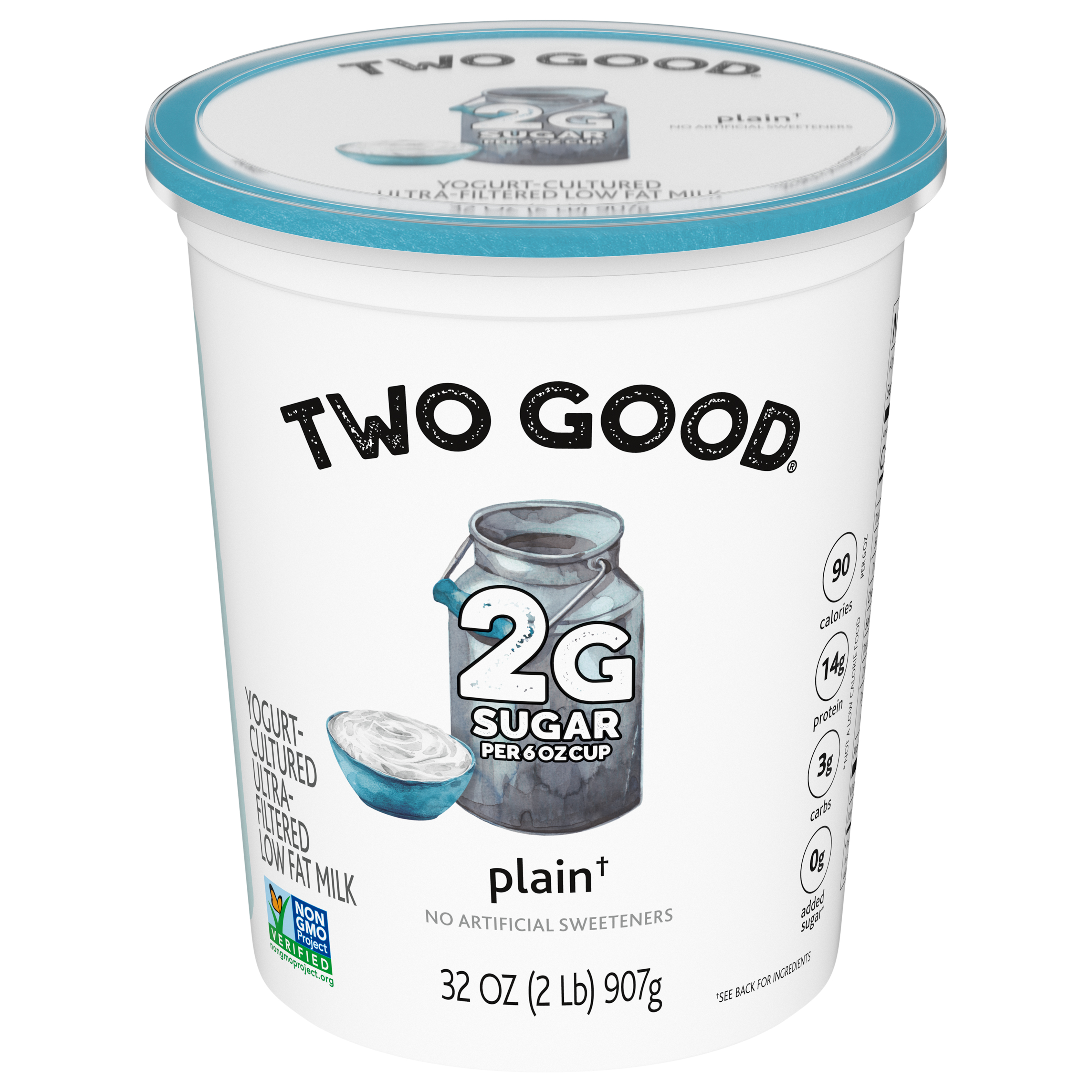 Yogurt, Low Fat, Plain