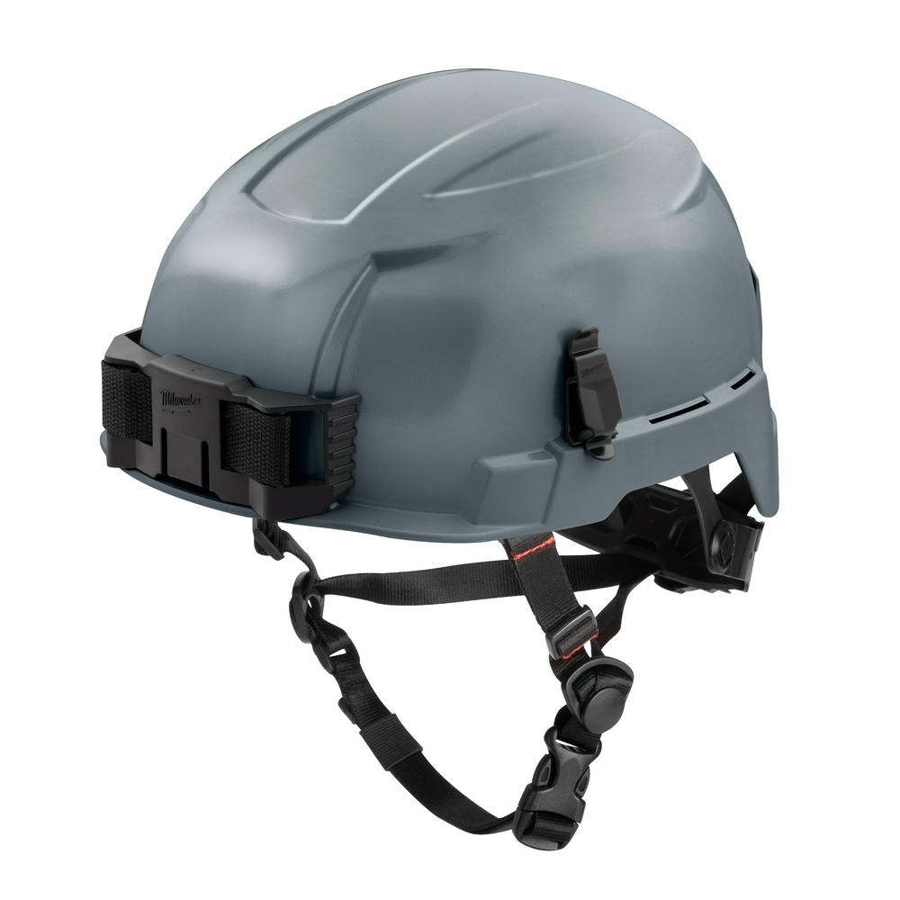 Milwaukee Gray Type 2 Class E Helmet with BOLT