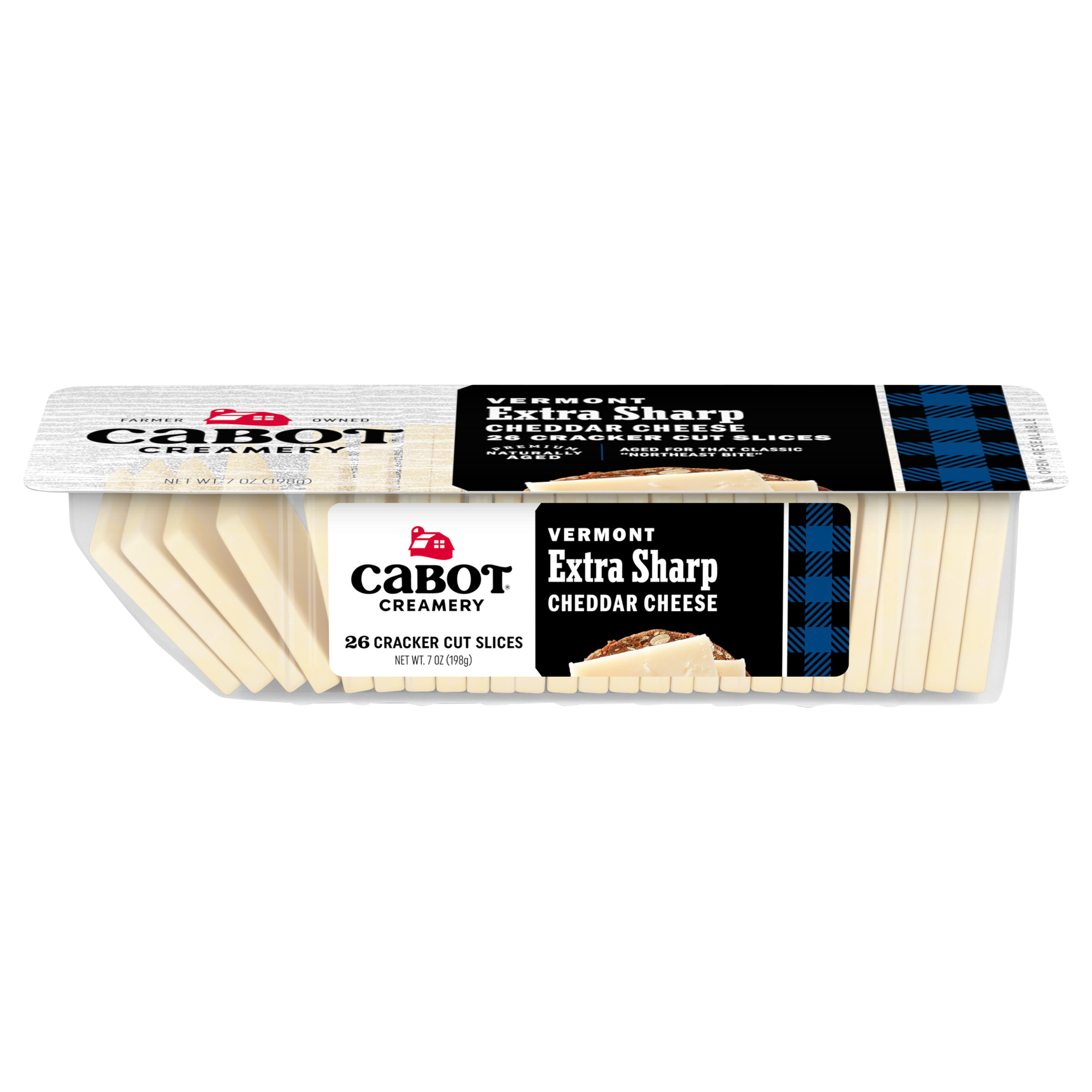 Cheese Slices, Vermont Extra Sharp Cheddar