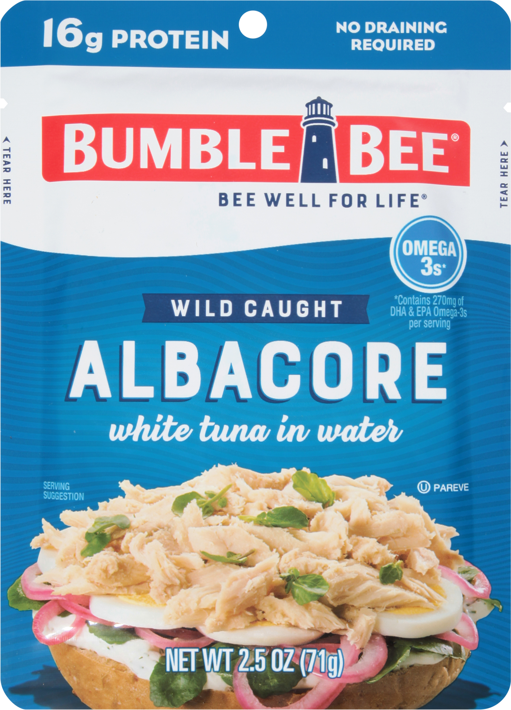 Tuna, Albacore, Wild Caught