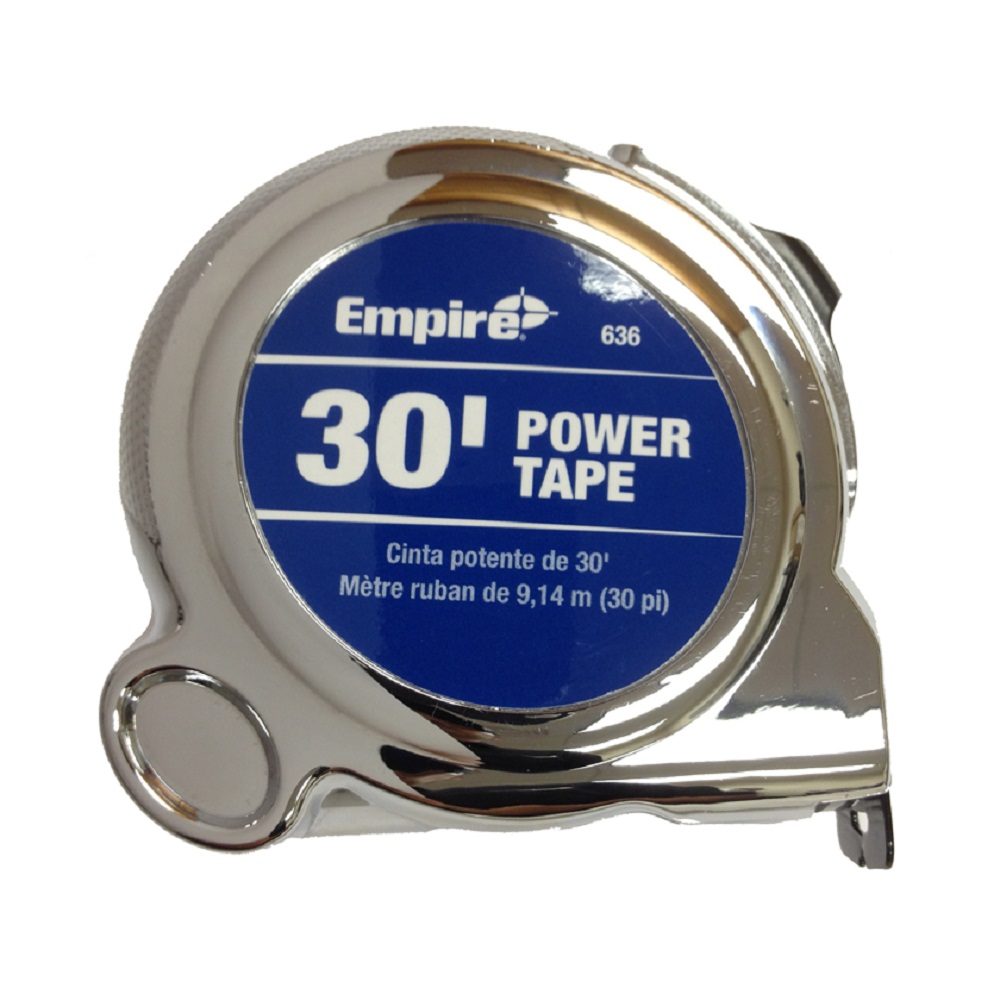 Empire Level Reel Tape Measures, 1/2 in x 300 ft