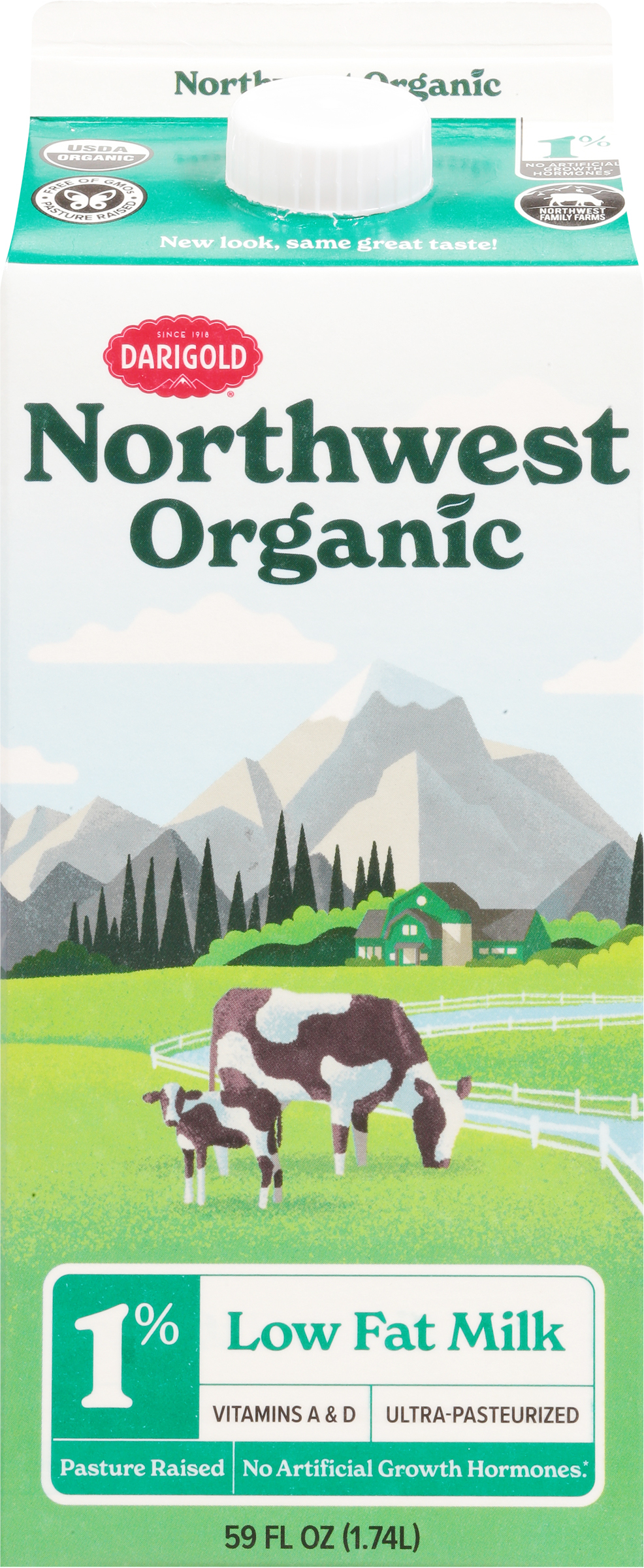 Milk, Low Fat, 1% Milkfat