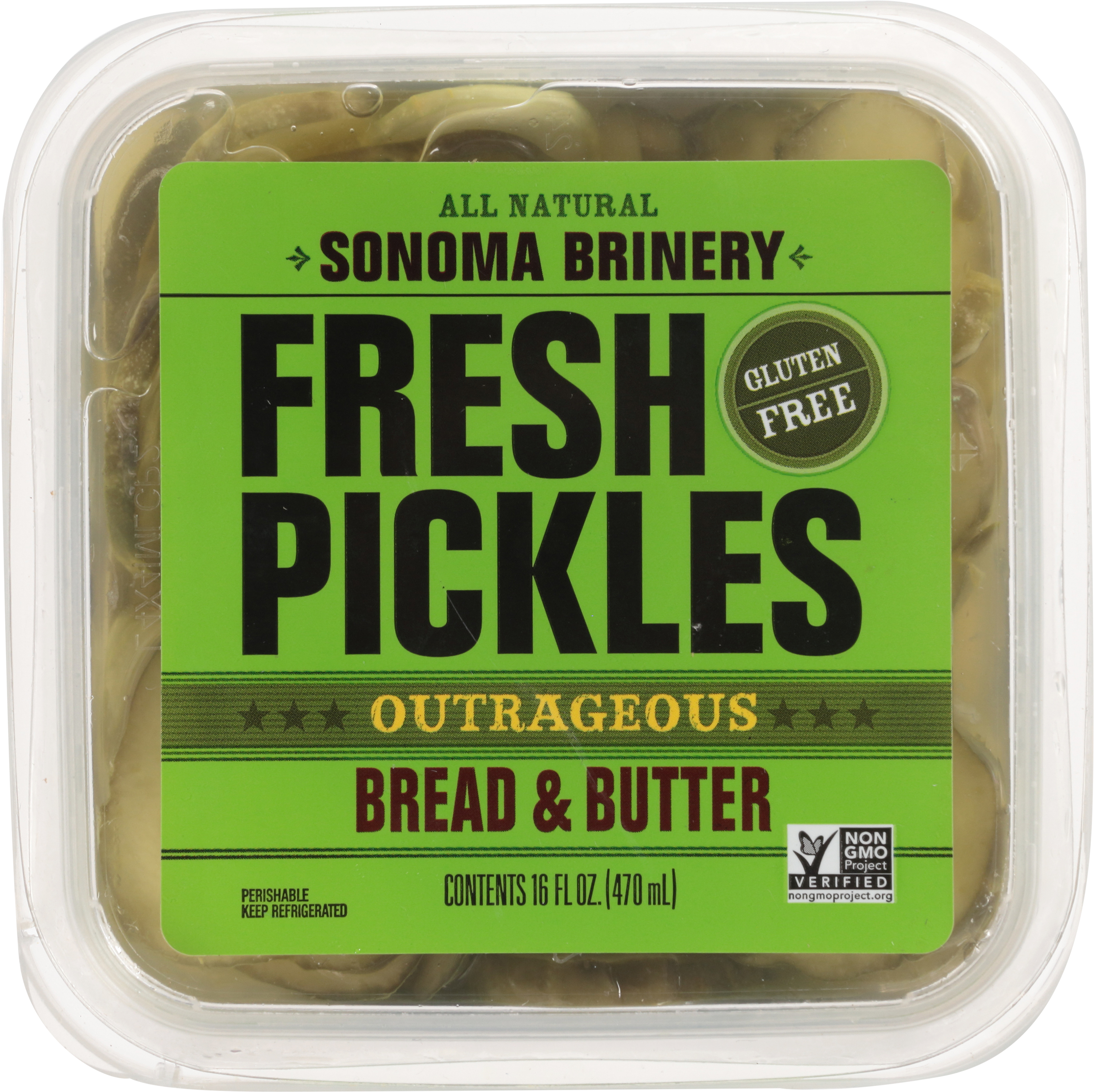 Pickles, Fresh, Bread & Butter