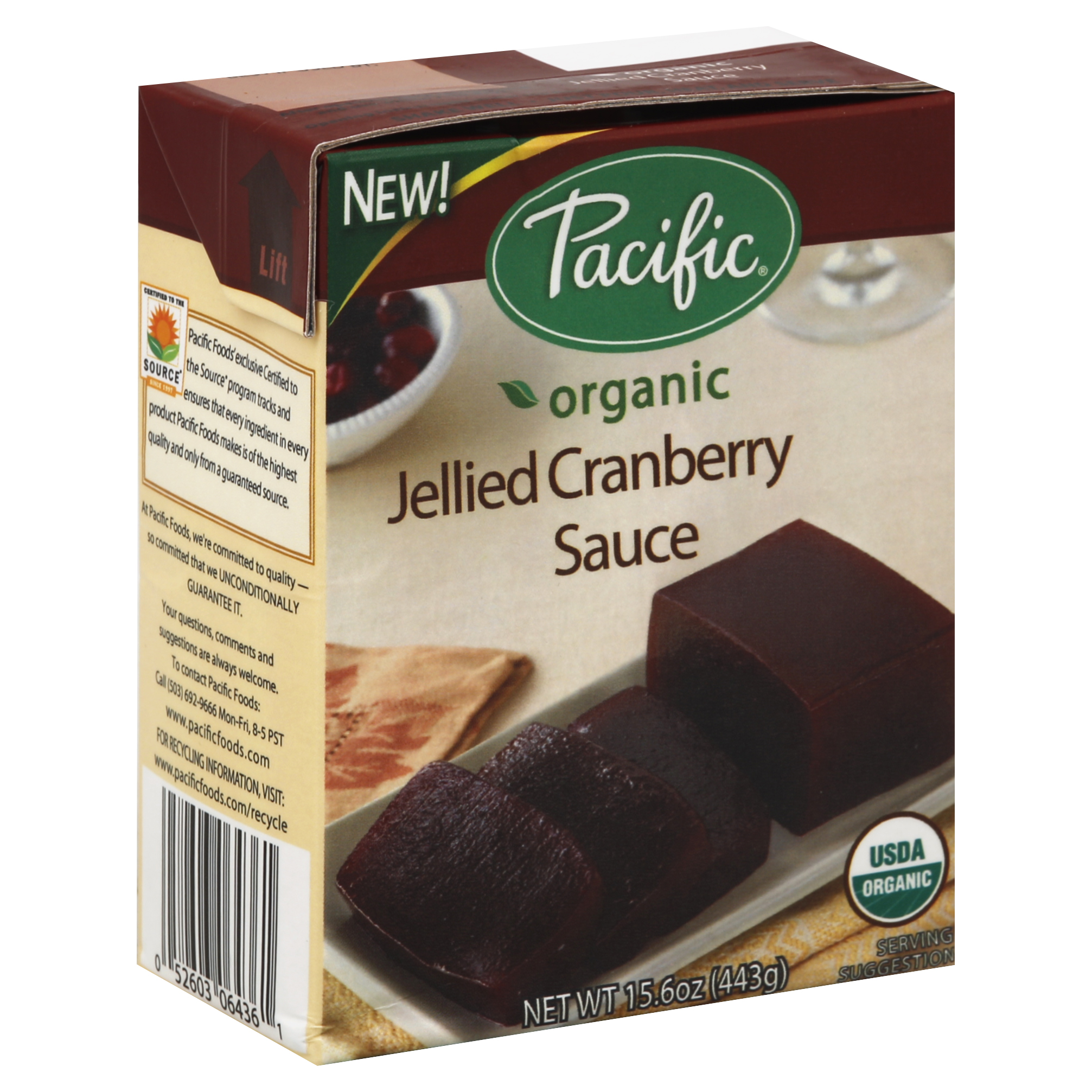 Pacific Cranberry Sauce 15.6 Oz