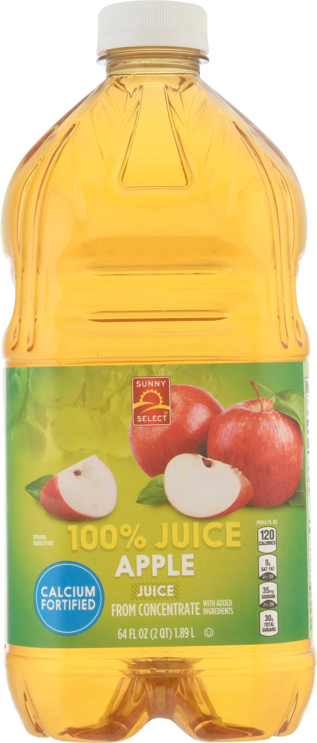 100% Juice, Apple, Calcium Fortified