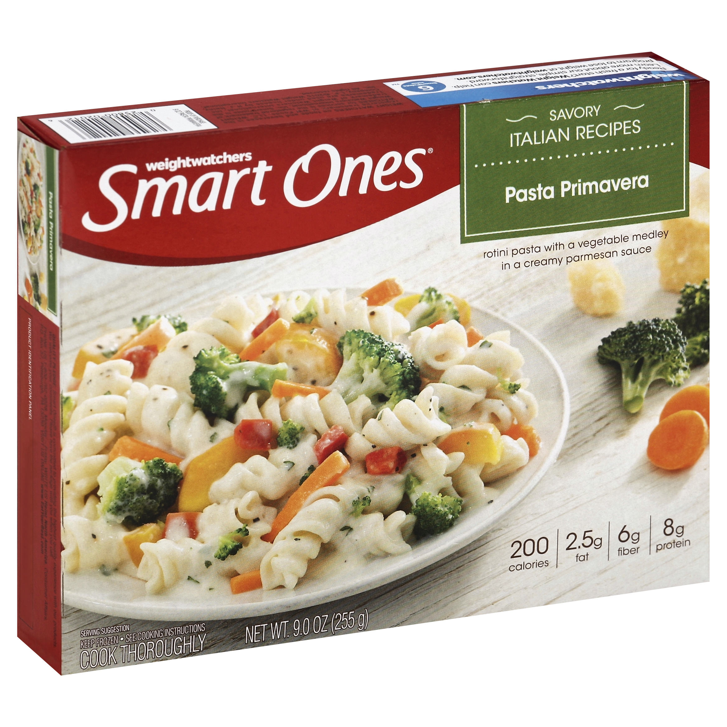 Smart Ones Savory Italian Recipes Pasta Primavera 9 Oz
