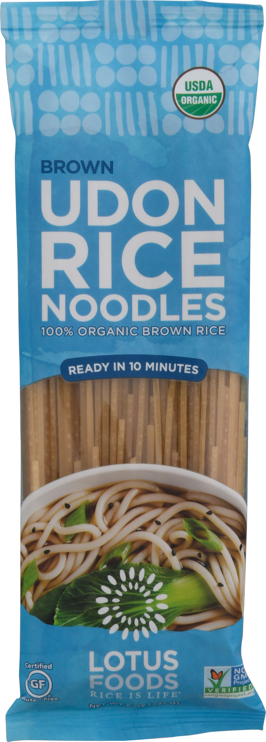 Rice Noodles, Udon, Brown