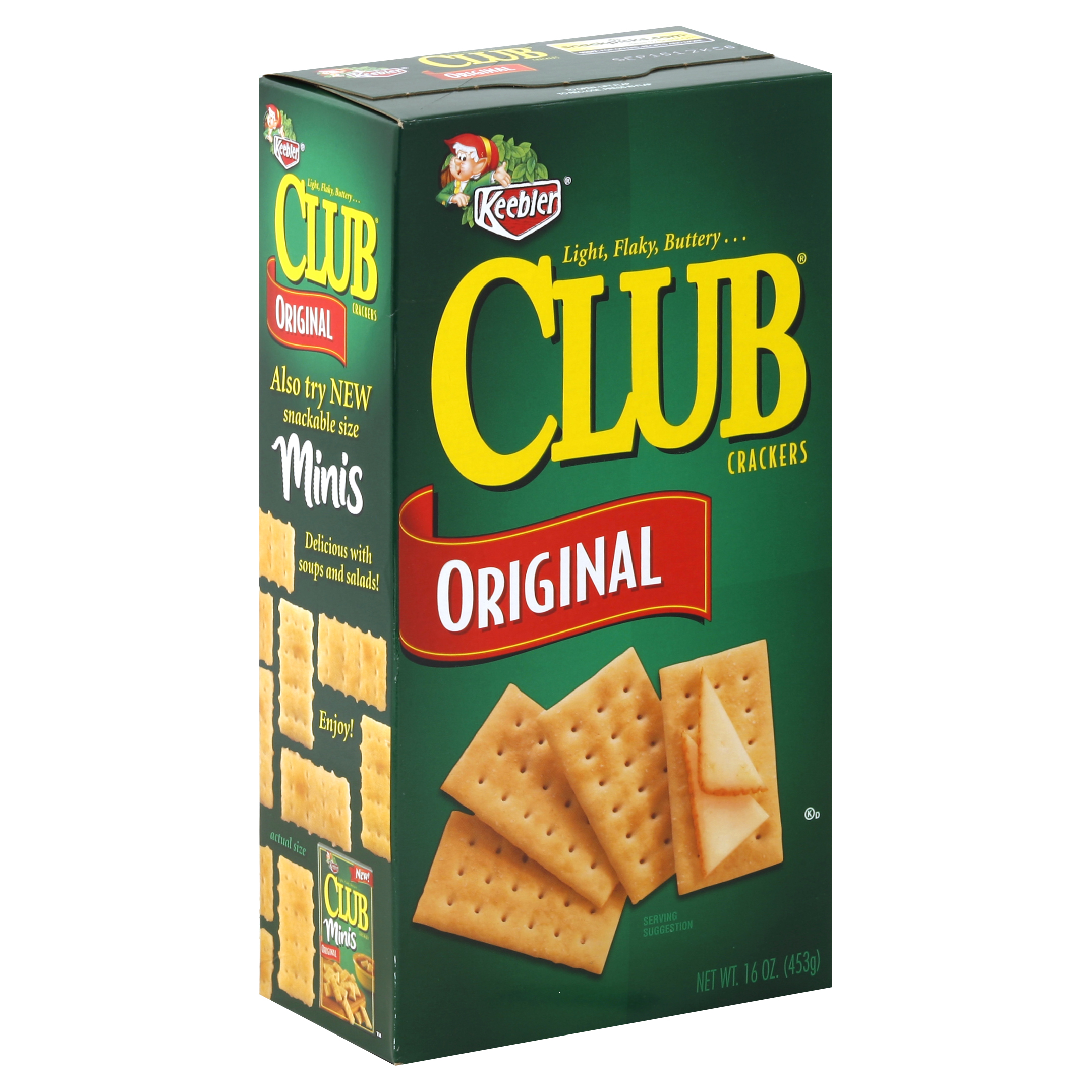 Club Crackers 16 Oz