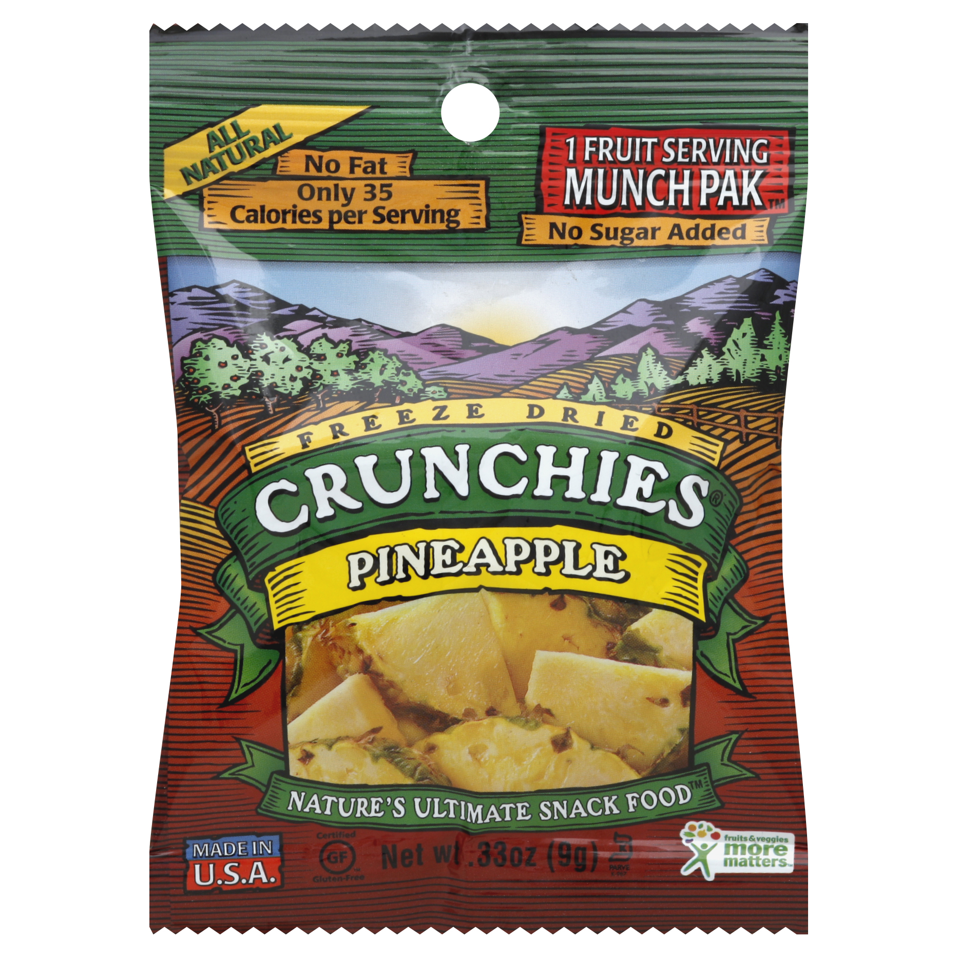 Crunchies Pineapple 0.33 Oz