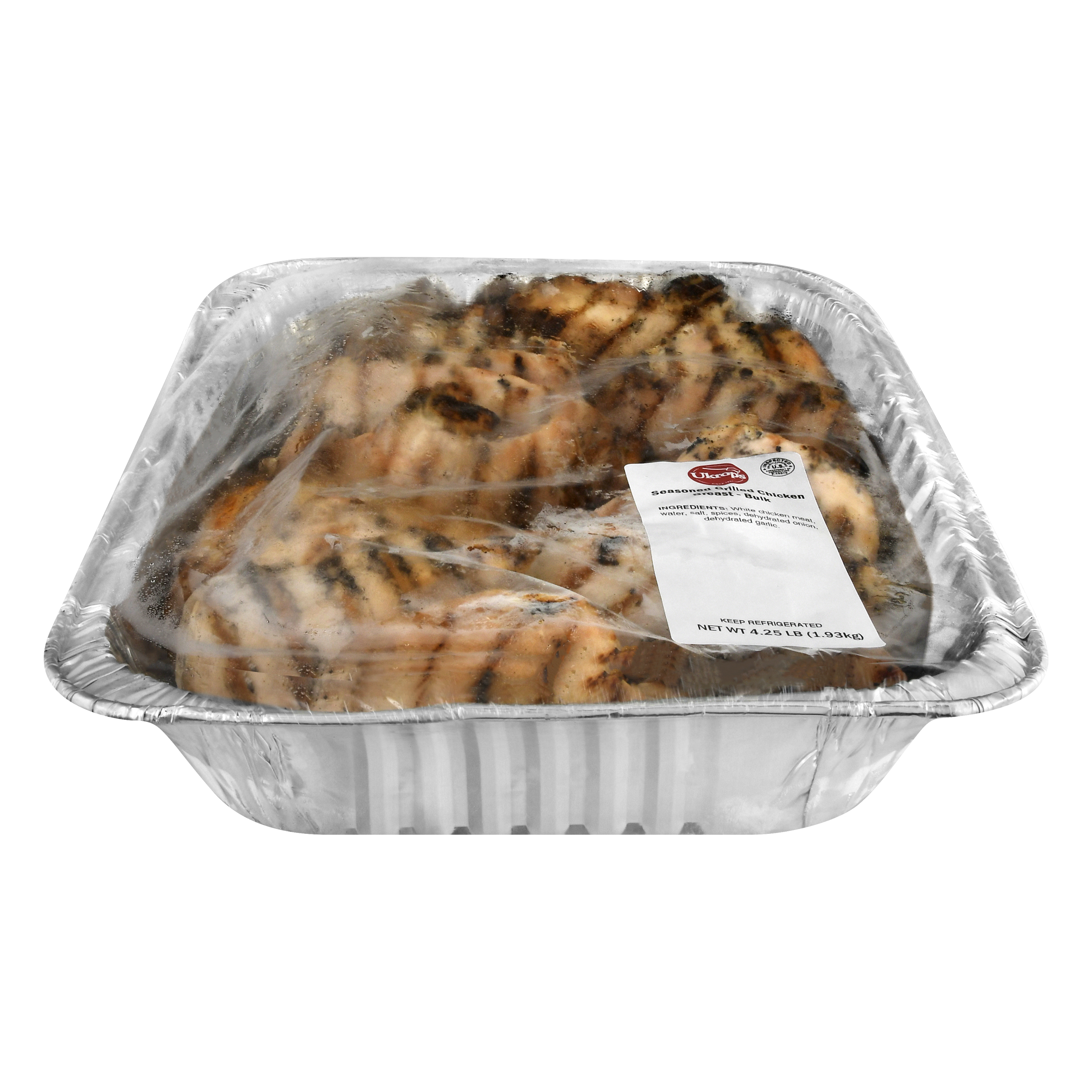 Ukrops Seasoned Grilled Chicken Breast 4.25 Lb