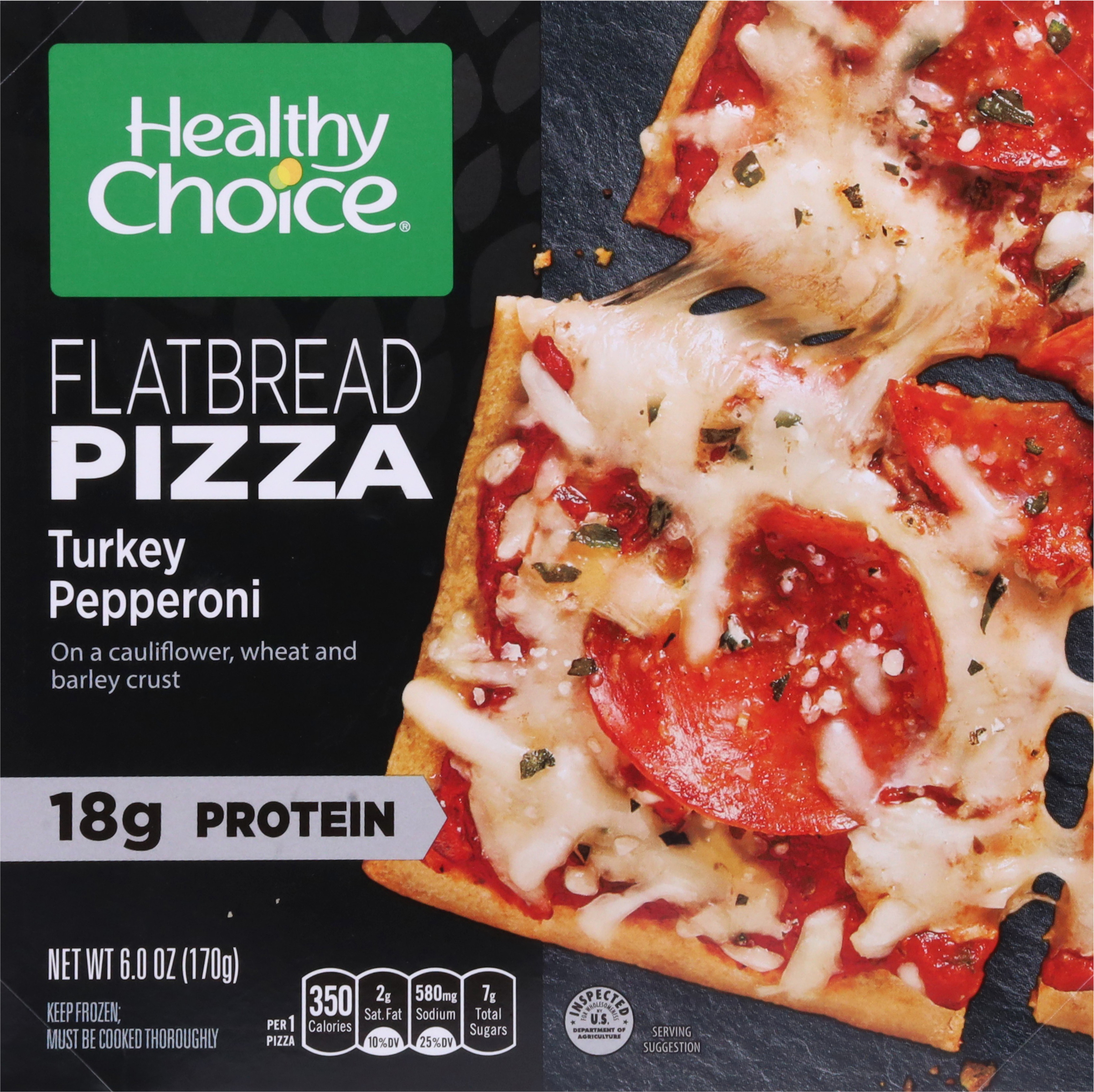 Flatbread Pizza, Turkey Pepperoni