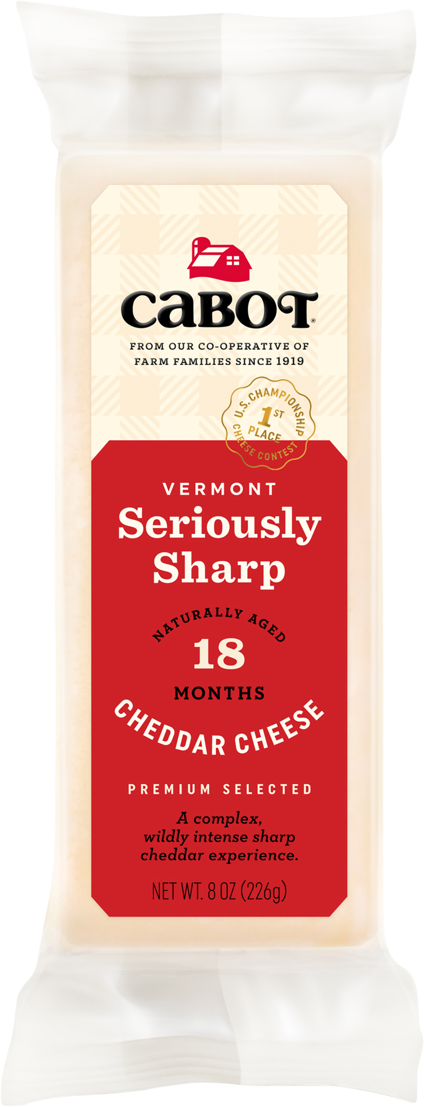 Cheese, Vermont Seriously Sharp Cheddar