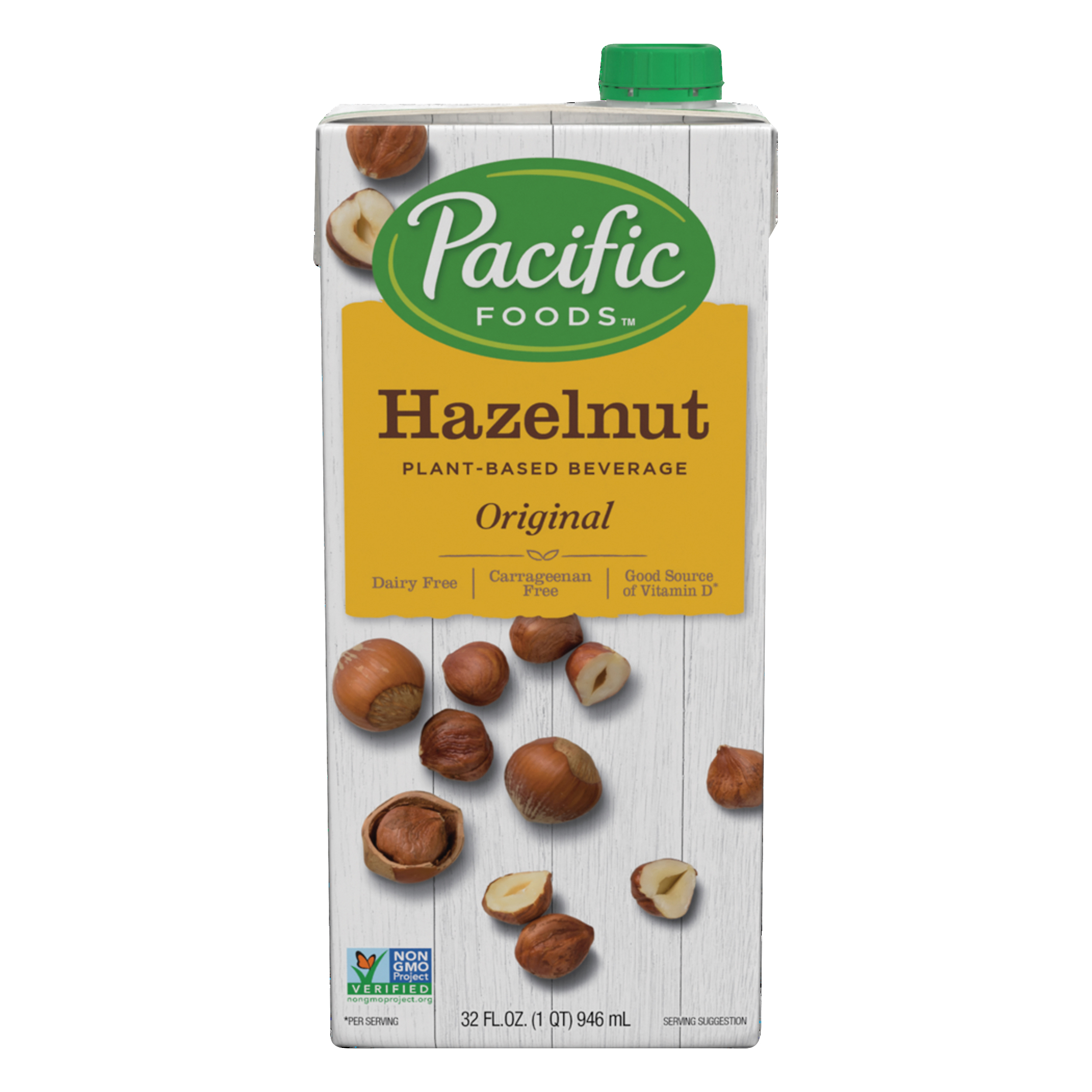 Pacific Foods Plant-based Original Hazelnut Beverage 32 Oz