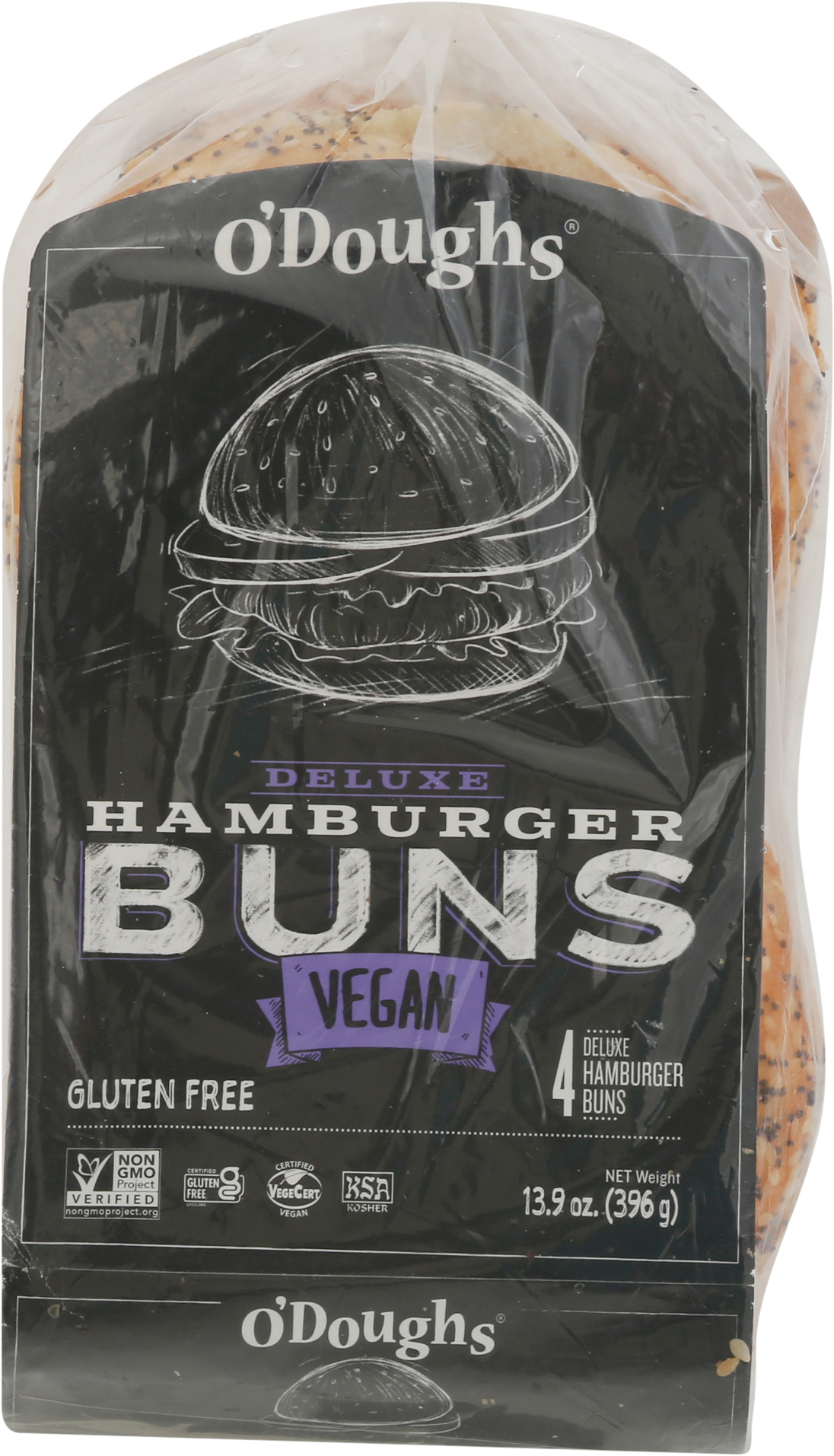 Hamburger Buns, Vegan, Deluxe
