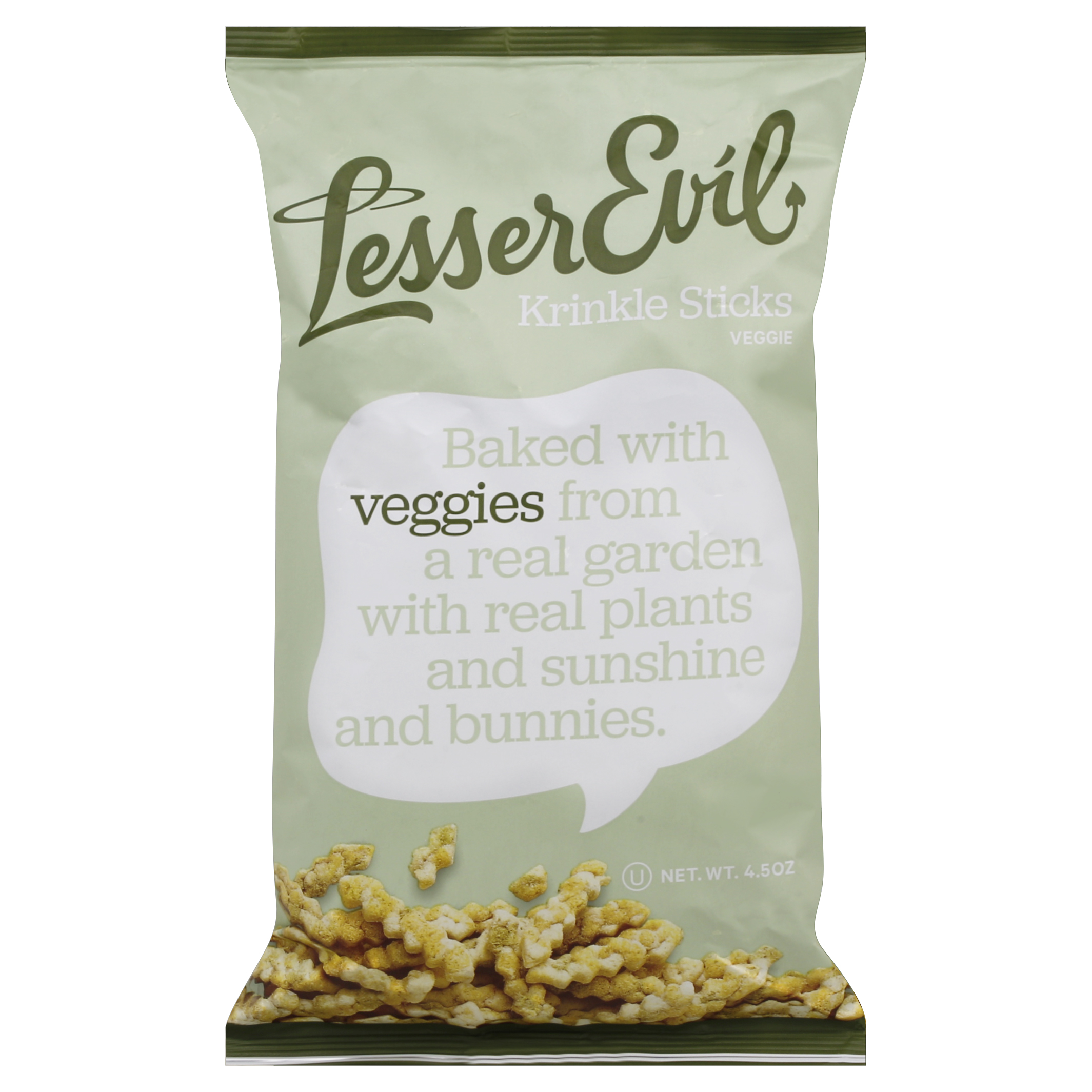 Lesserevil Krinkle Sticks 4.5 Oz