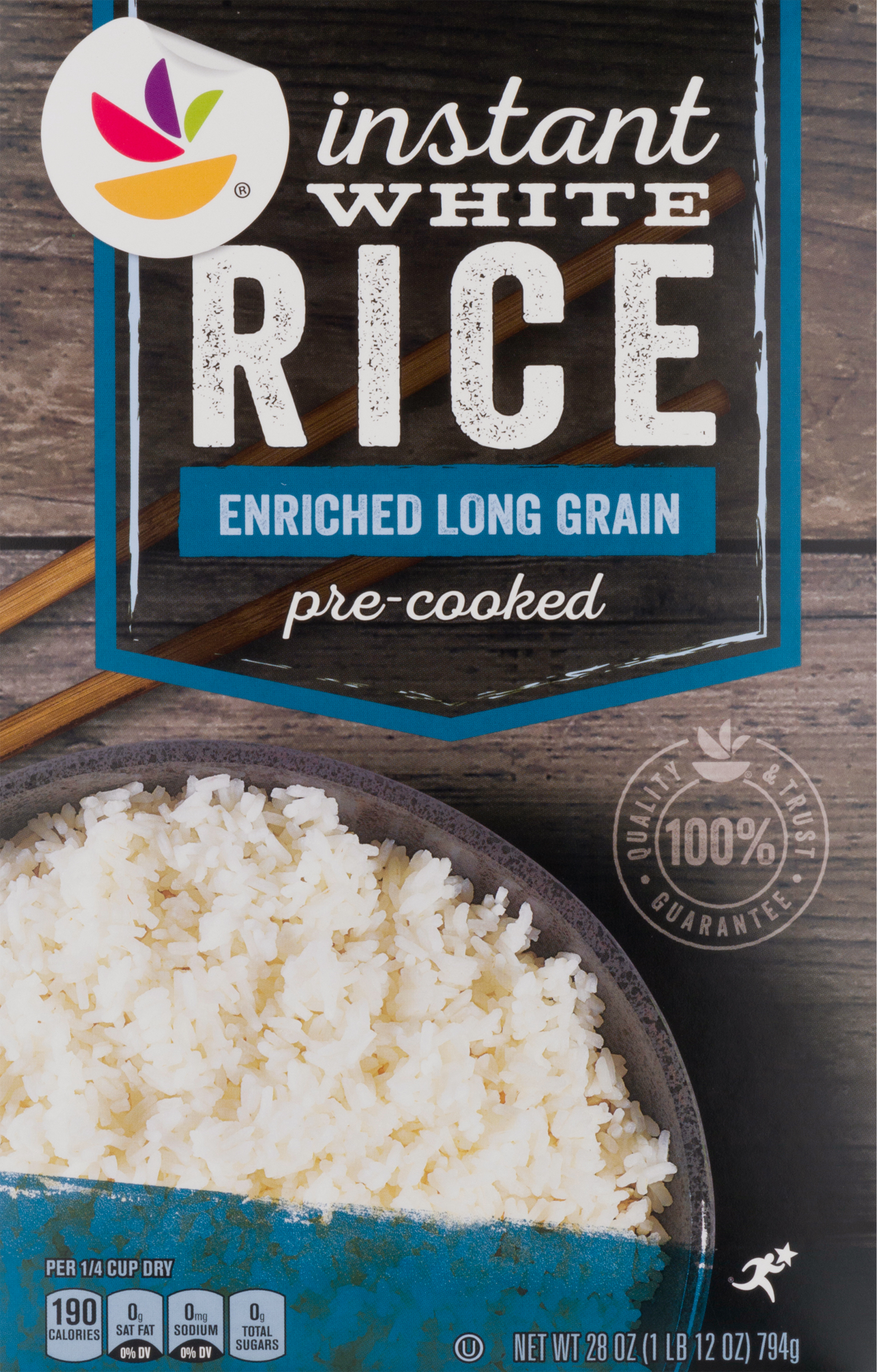 White Rice, Instant, Enriched Long Grain