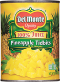Pineapple Tidbits, 100% Juice image