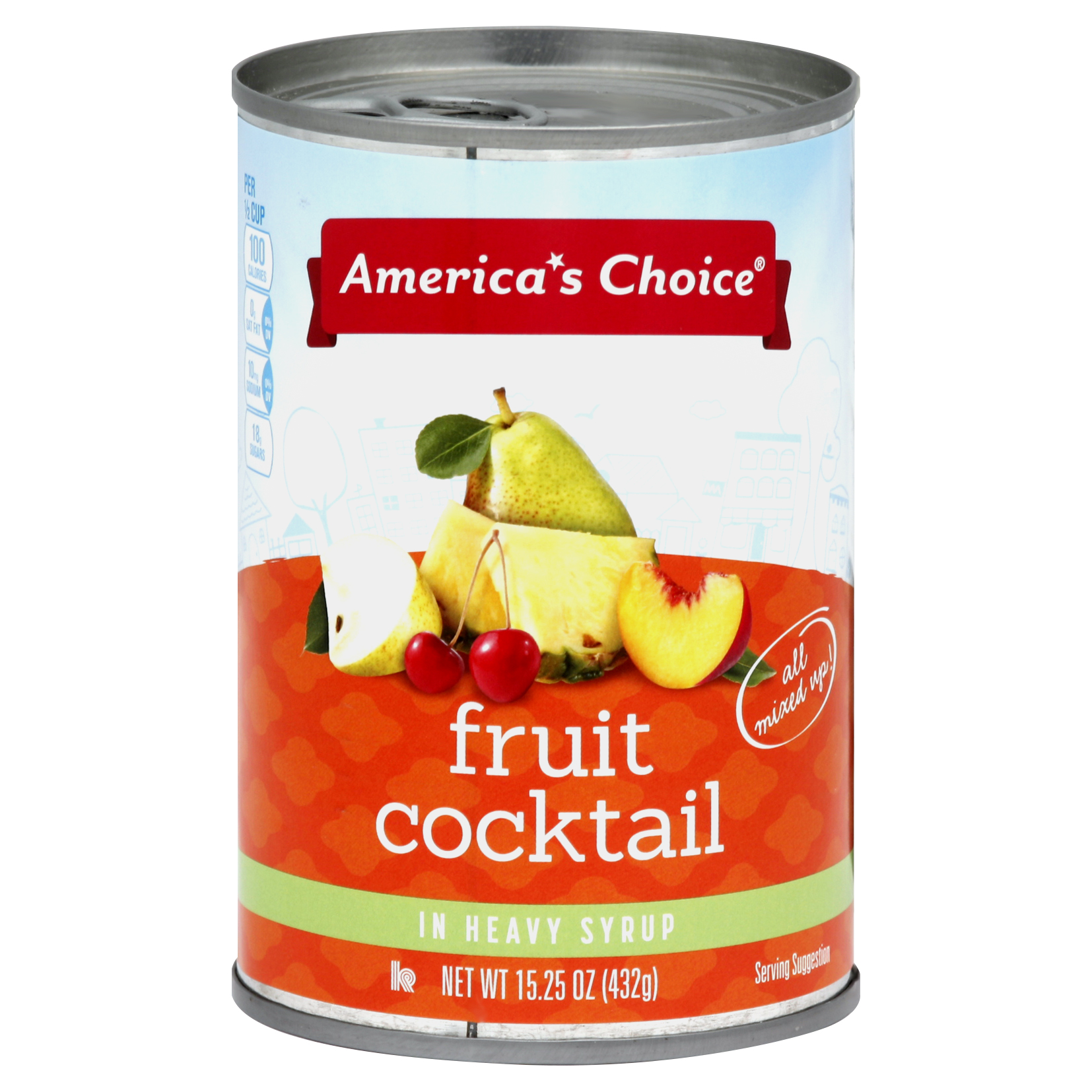 America's Choice Fruit Cocktail 15.25 Oz