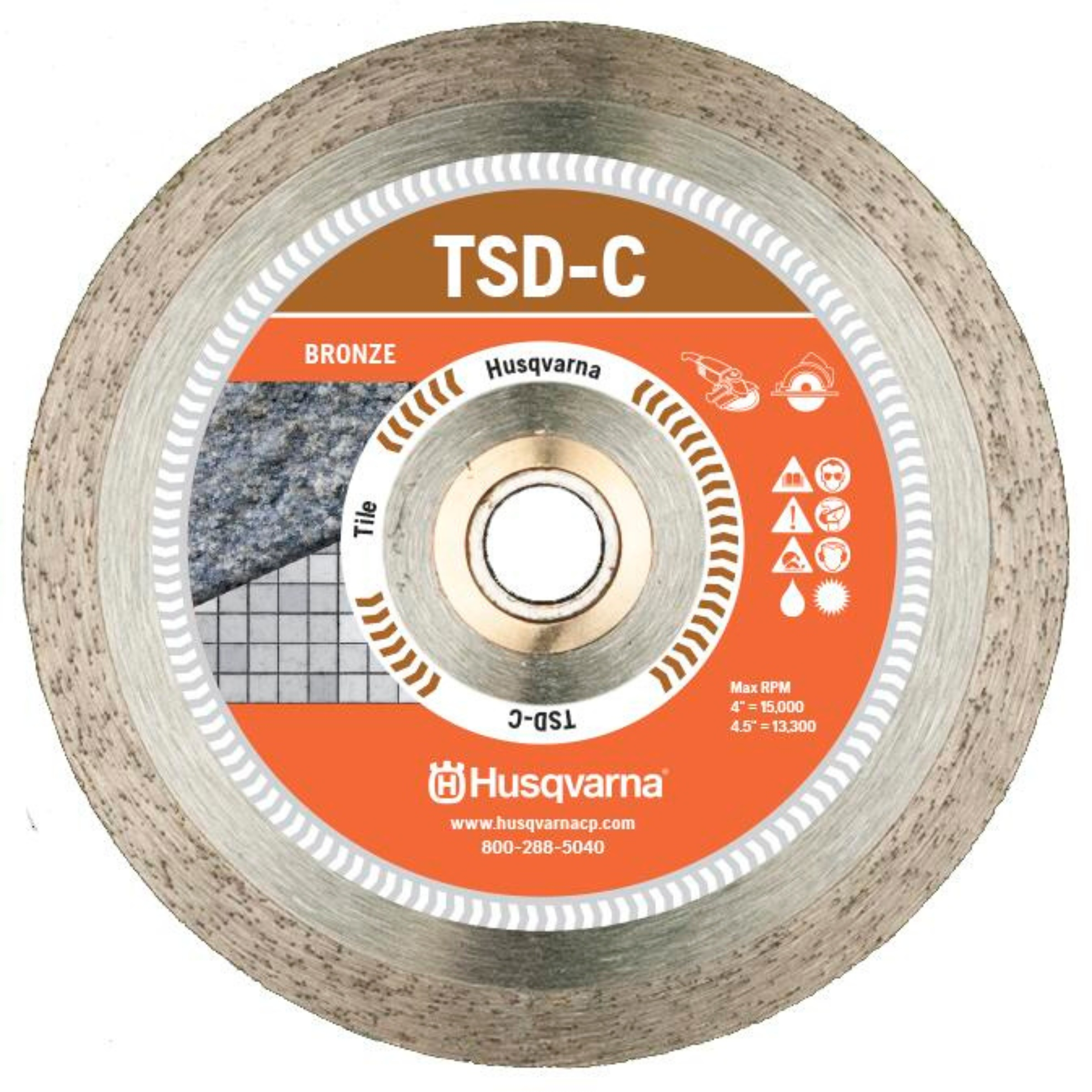 Husqvarna 10" x 0.06" TSD-C Dry Turbo Blade