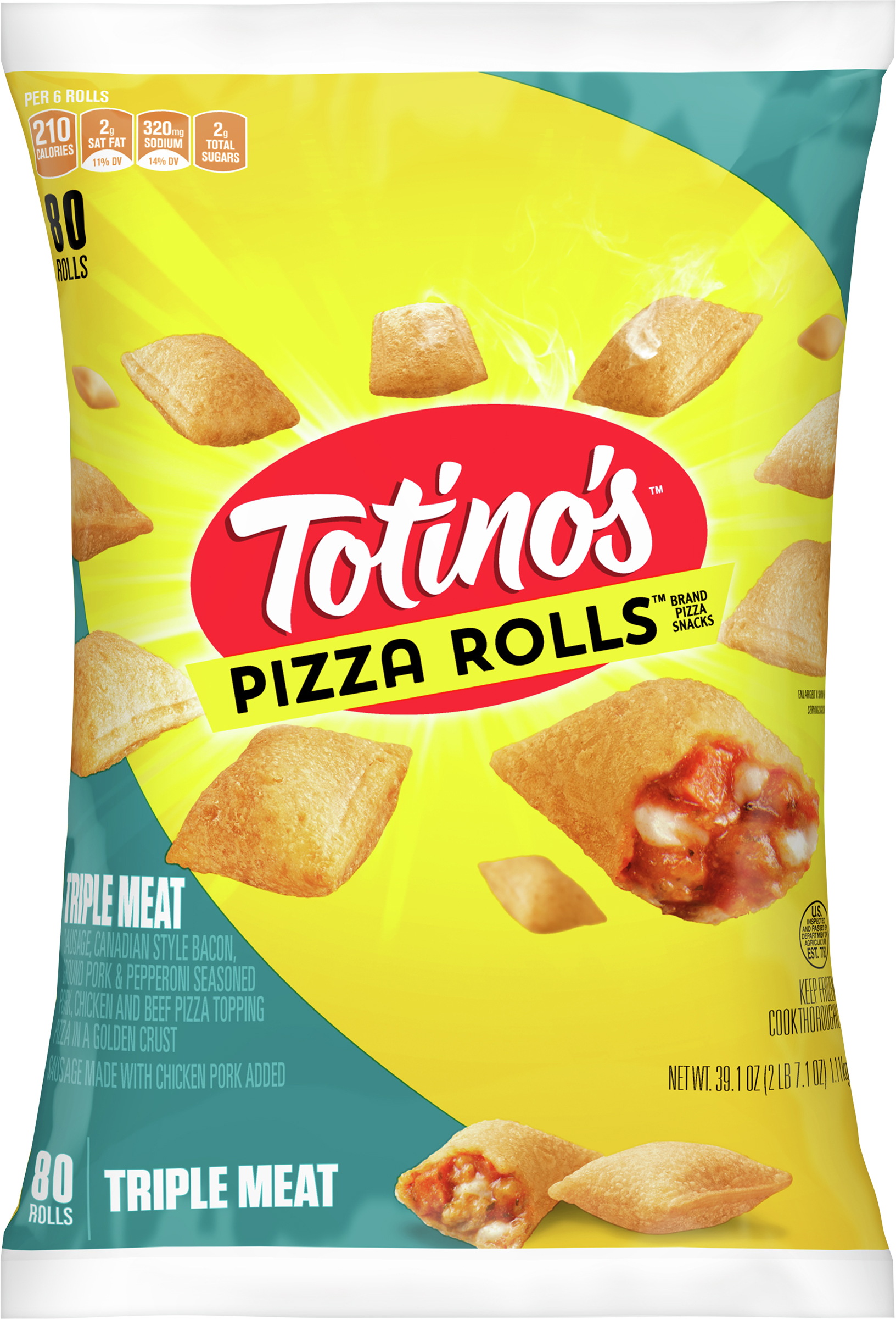 Pizza Rolls, Triple Meat