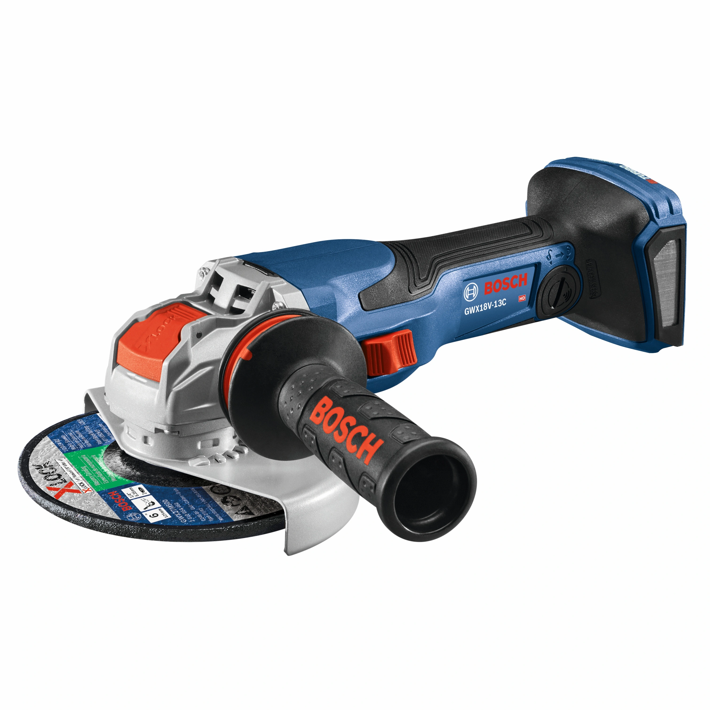 Bosch PROFACTOR 18V Spitfire X-LOCK Connected-Ready 5" - 6" Angle Grinder w/ Slide Switch (Bare Tool)