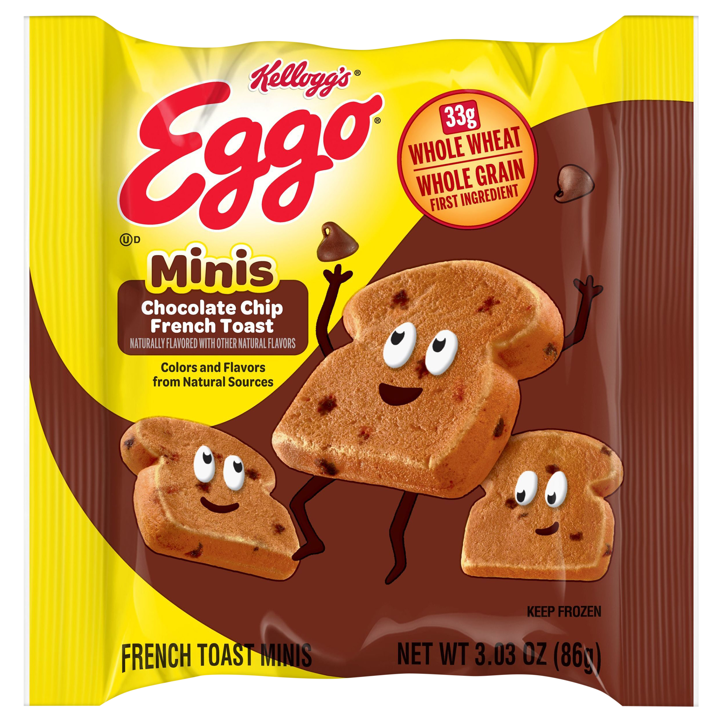 French Toast, Chocolate Chip, Minis