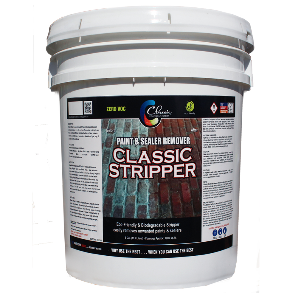 1 Quart of Eco Paint & Sealer Stripper