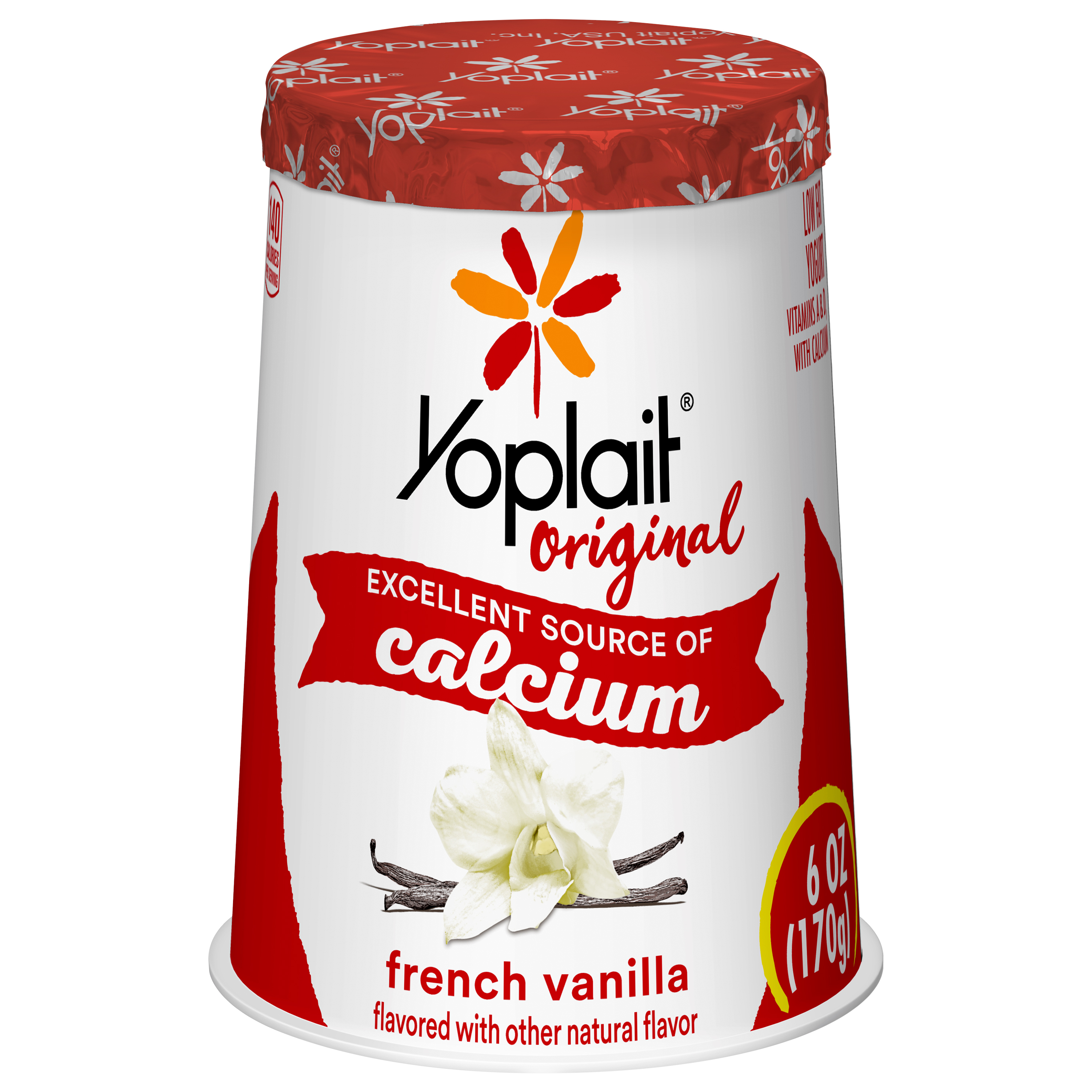 Yogurt, Low Fat, French Vanilla