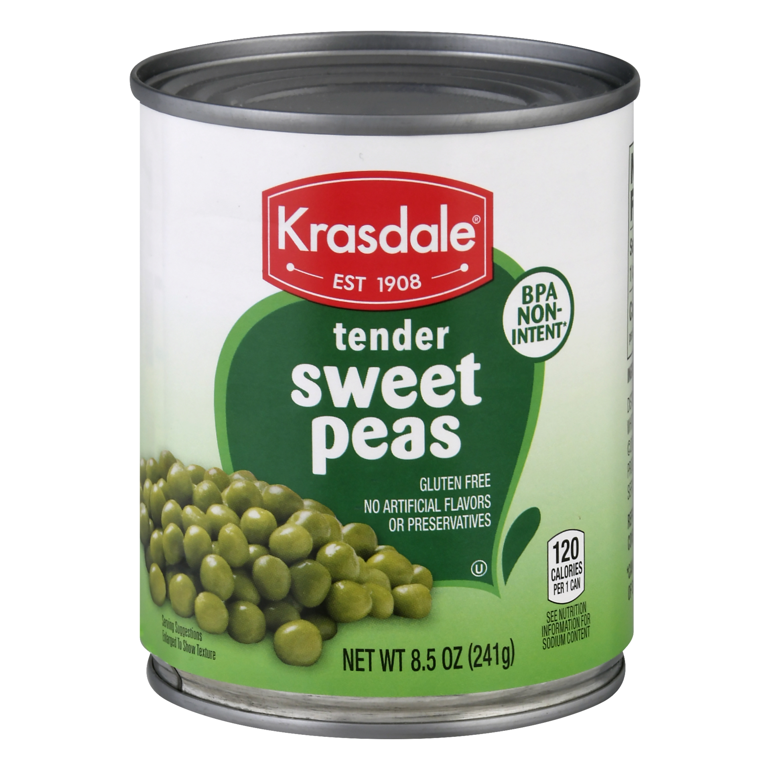 Krasdale Tender Sweet Peas 8.5 Oz