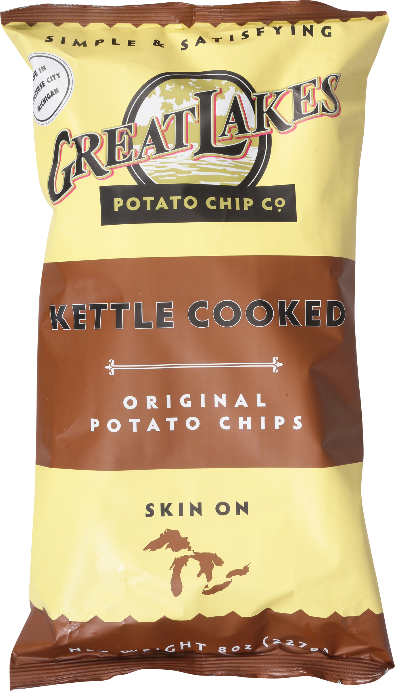 Potato Chips, Original, Kettle Cooked