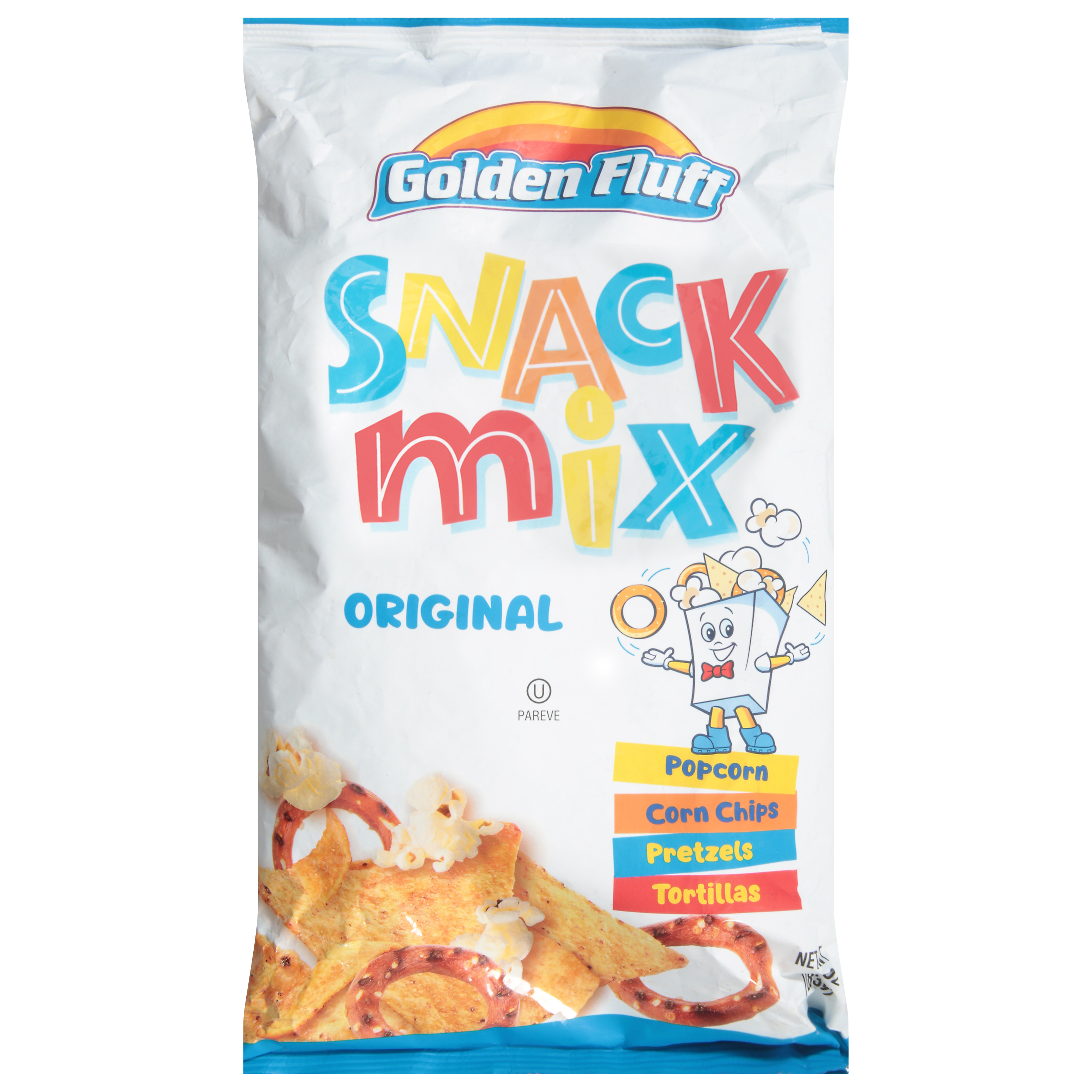 Golden Fluff Original Snack Mix 10 Oz